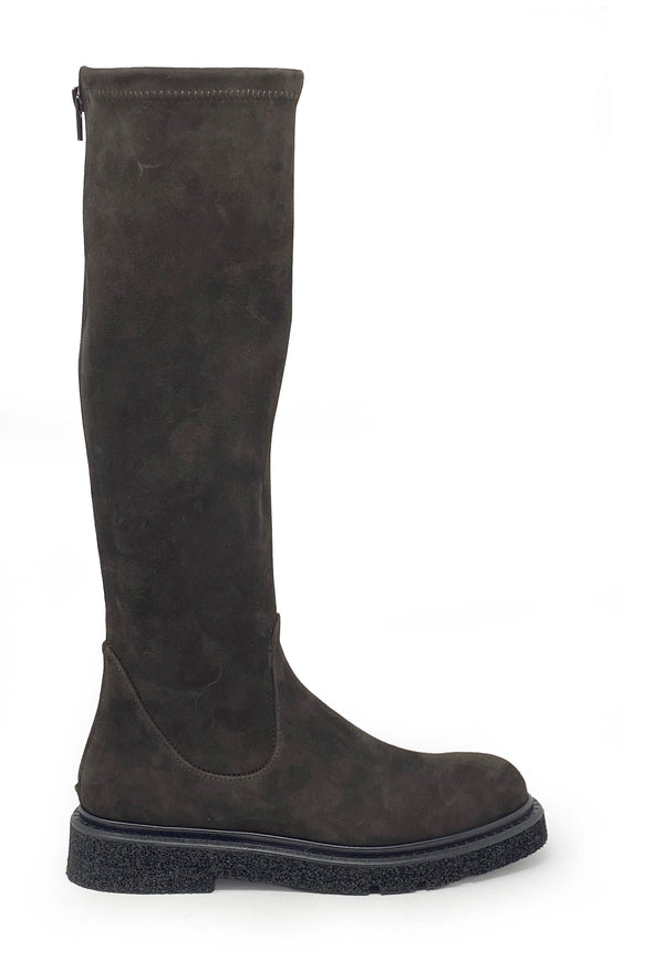 Kerr Langschaft Boot | Ebony Camoscio