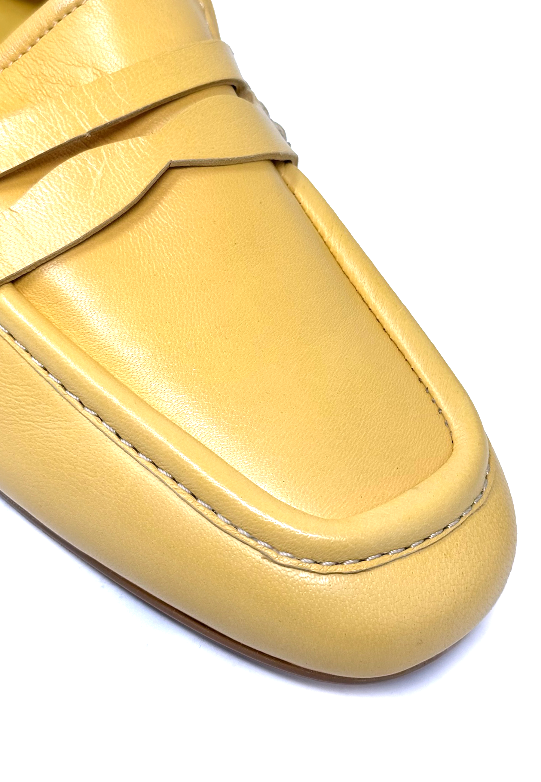 Satin Loafer | Straw