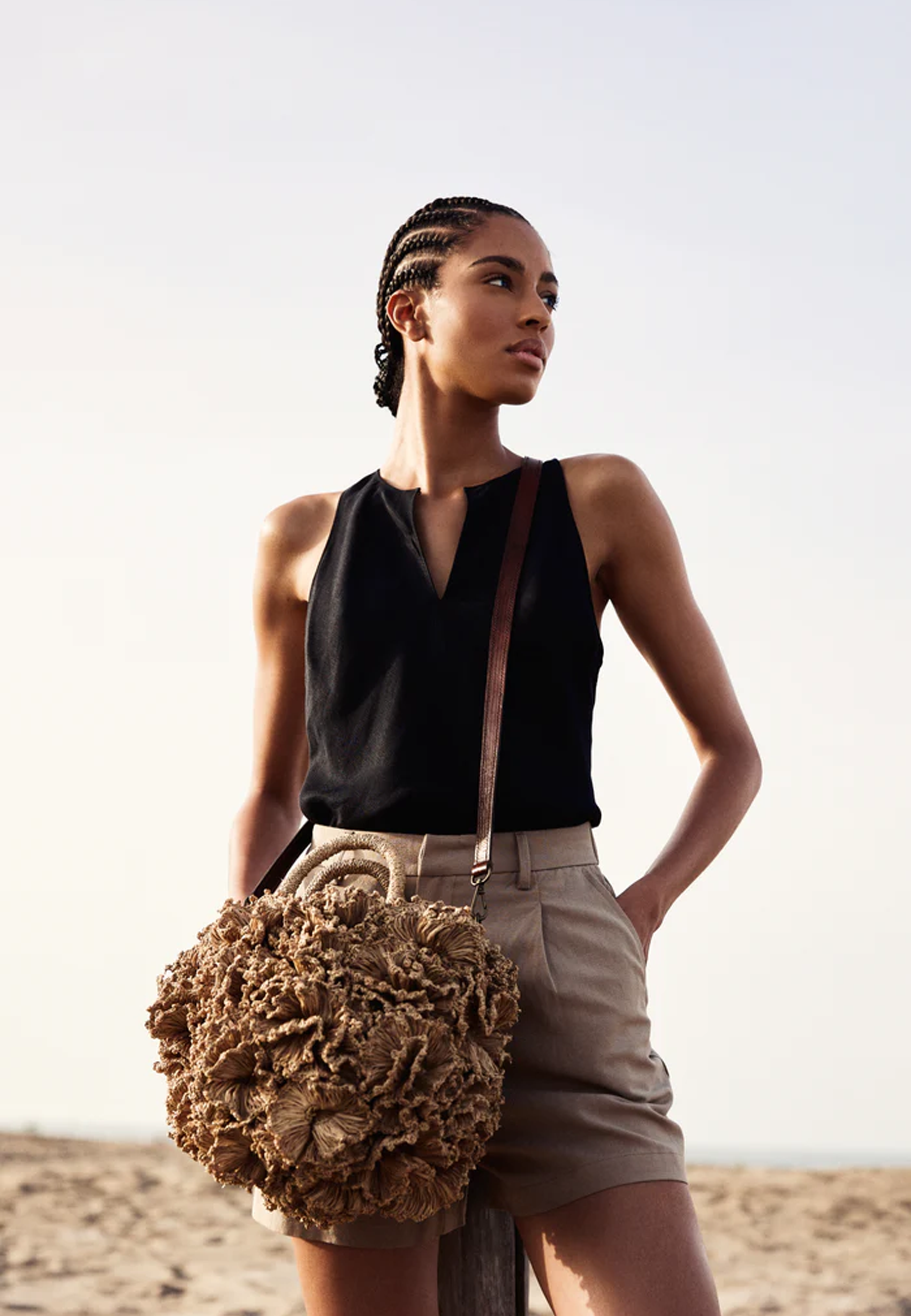 Coral Korb Tasche | Tea