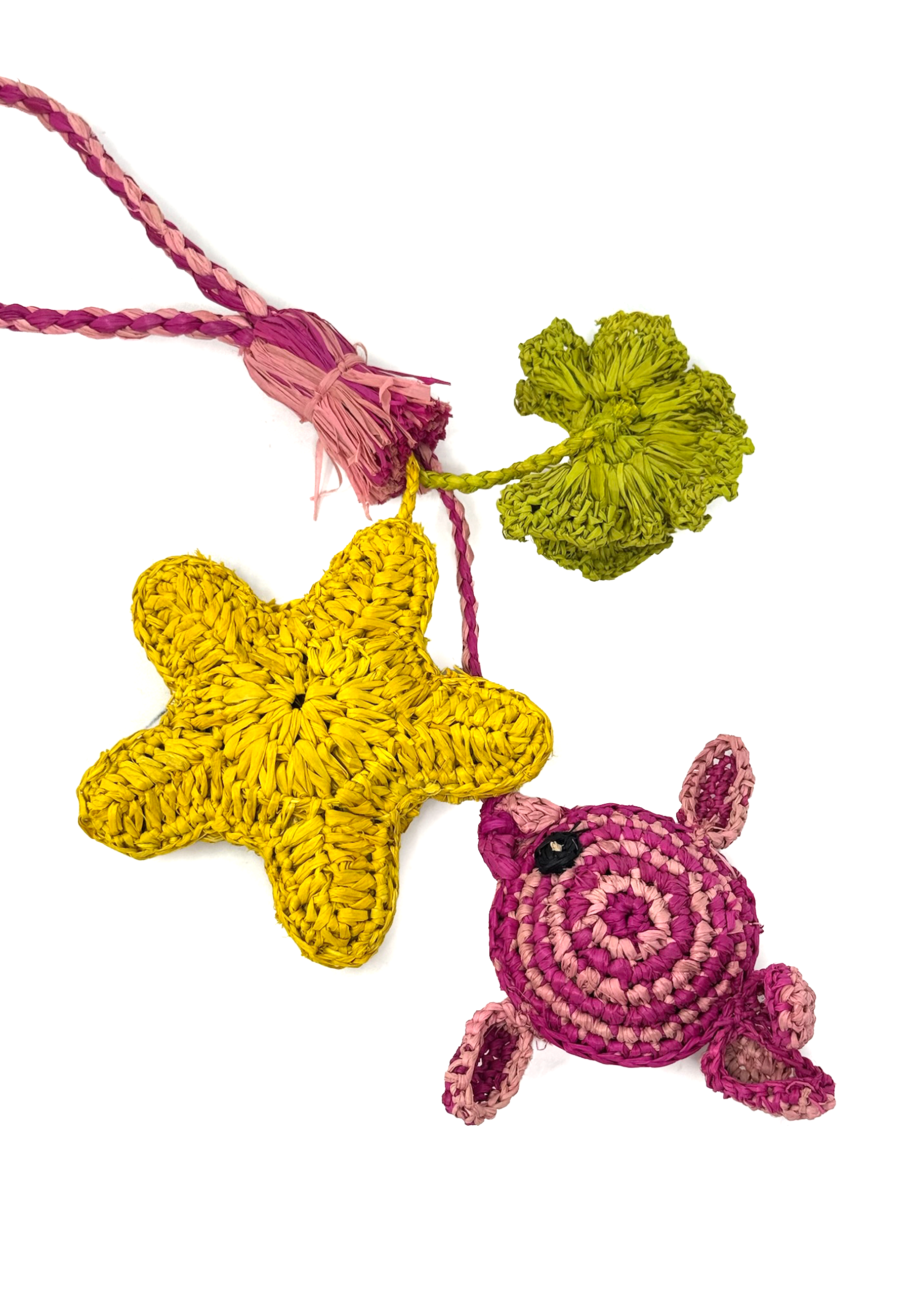 Pink Fish Taschenanhänger