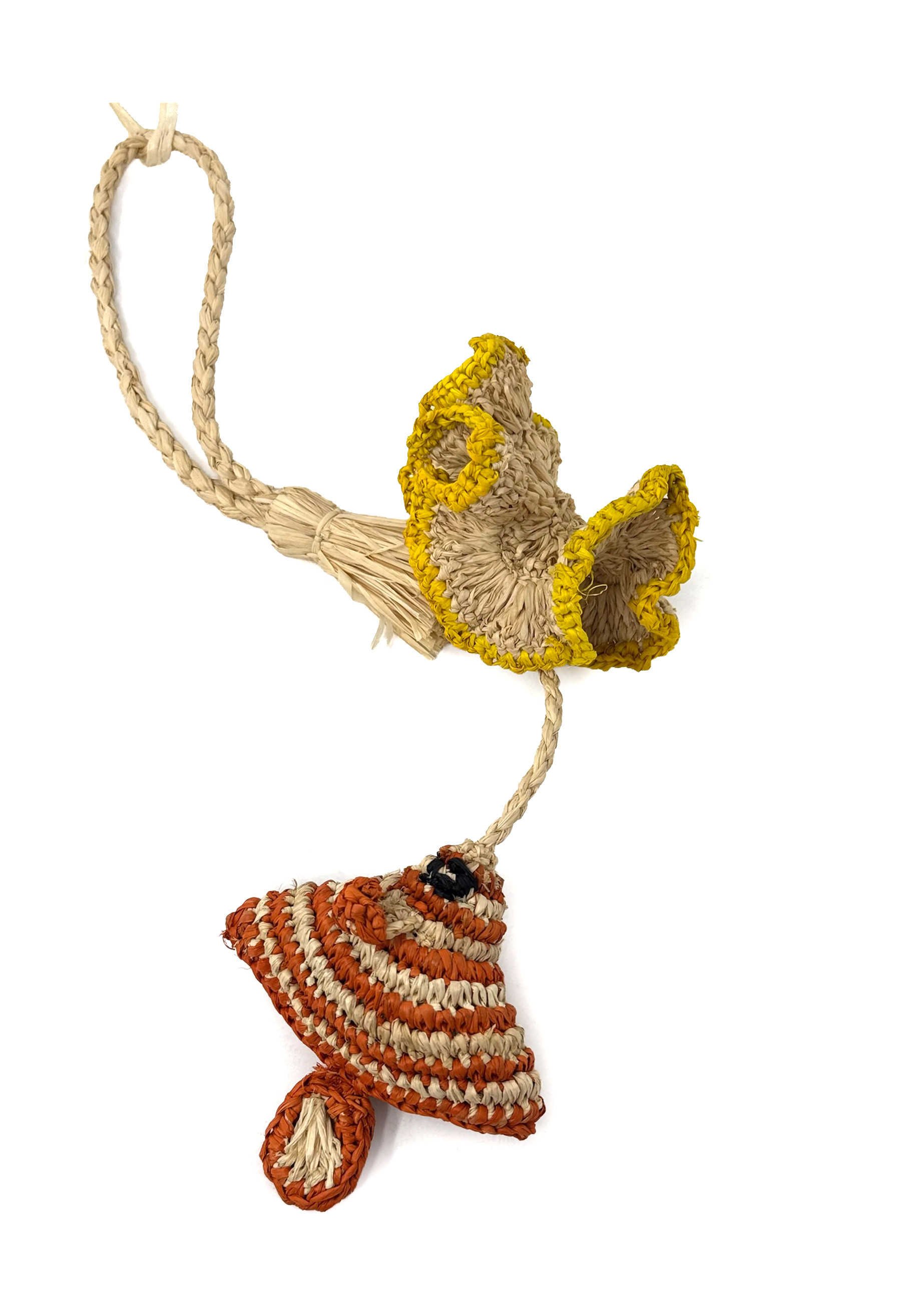 Stripy Taschenanhänger