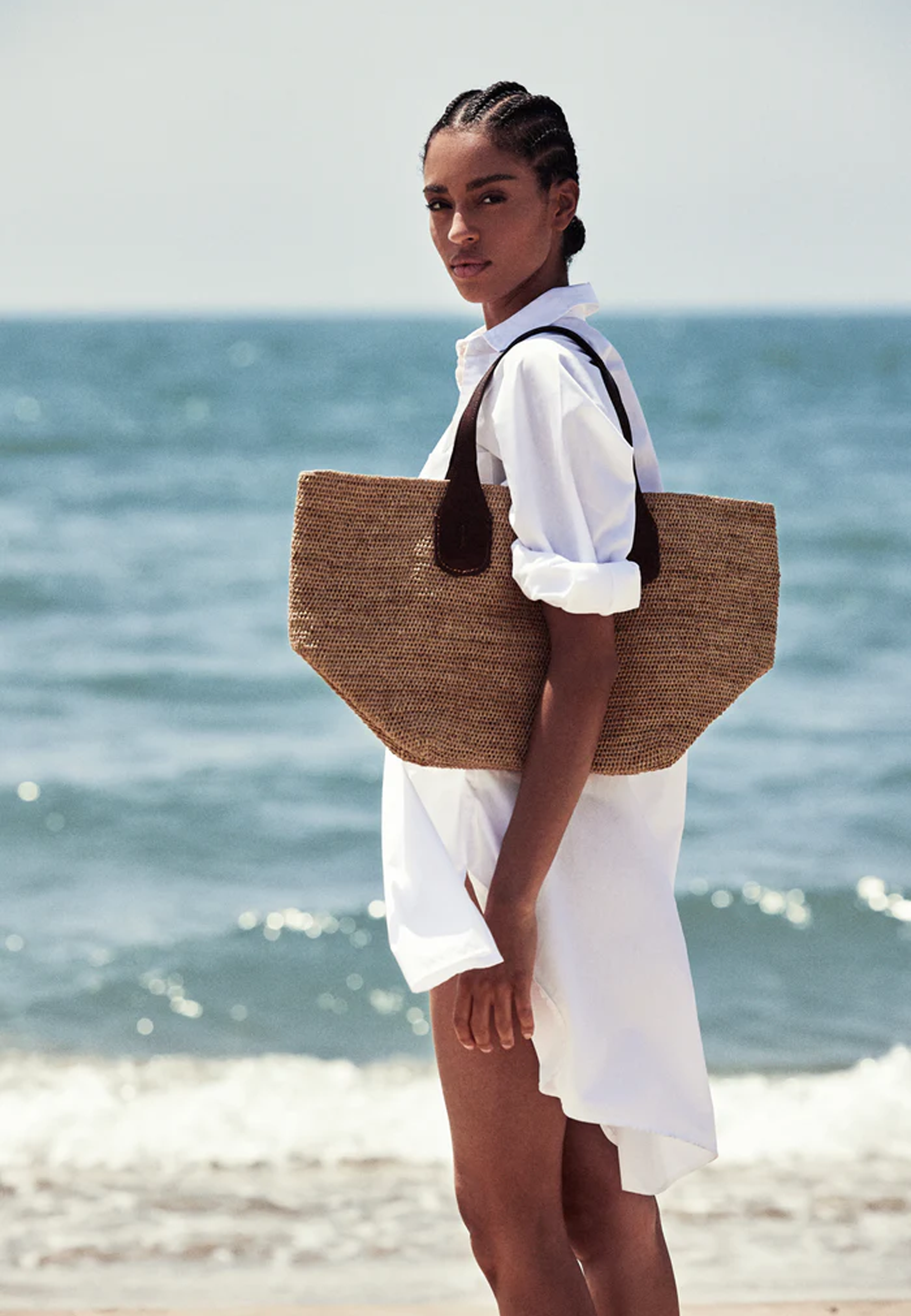 Tokyo II Korb Tasche | Tea