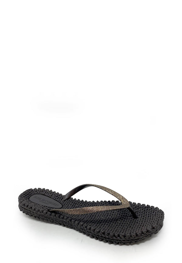 Cheerful 01 Zehentrenner Sandale | Prune
