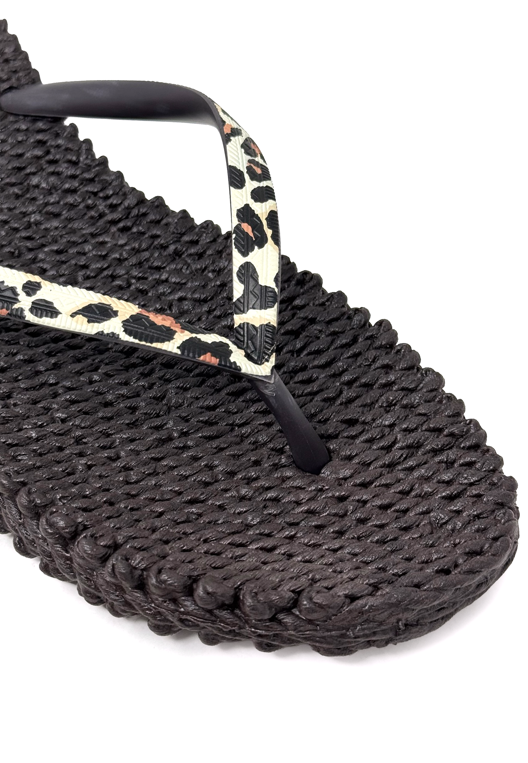 Cheerful 01P toe separator sandal | Panthera Brown