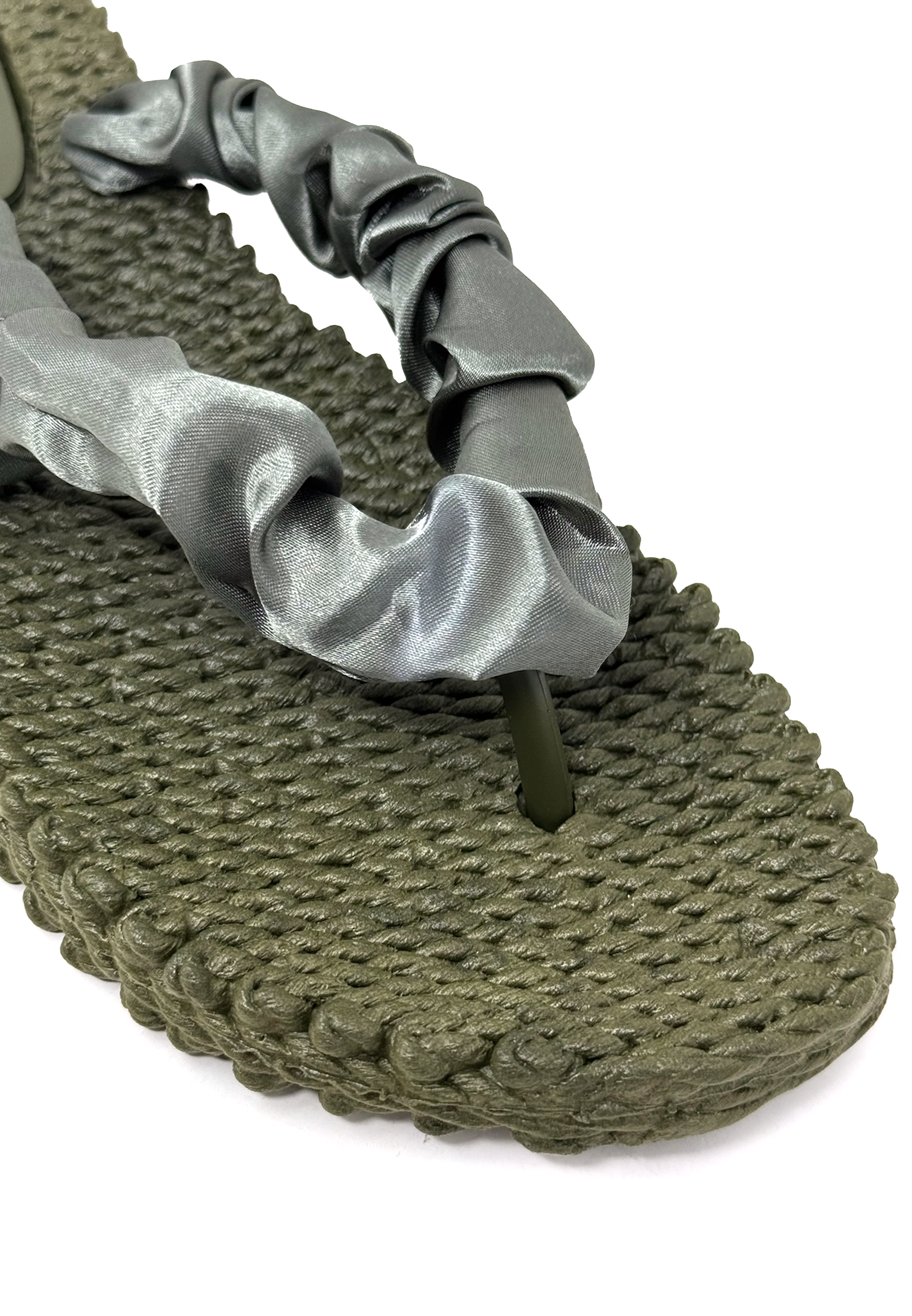 Cheerful 06 toe separator sandal | Army