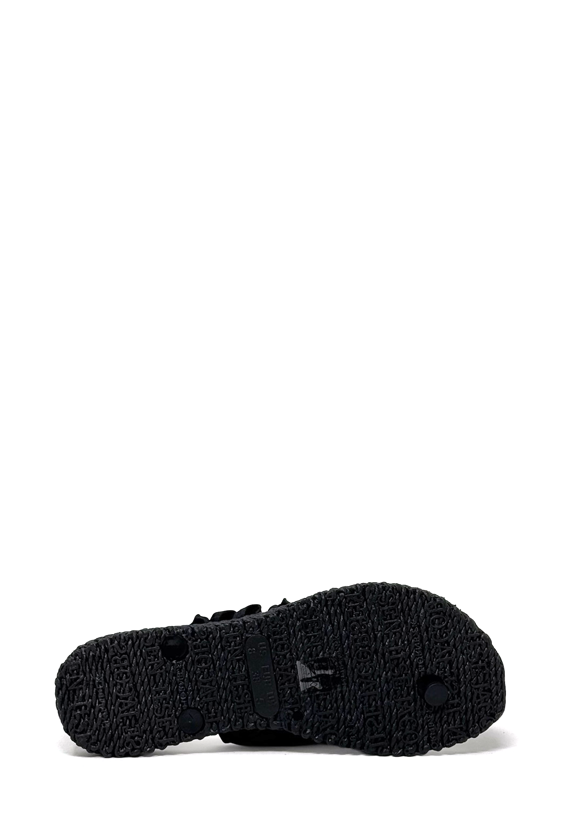 Cheerful 06 toe separator sandal | Black