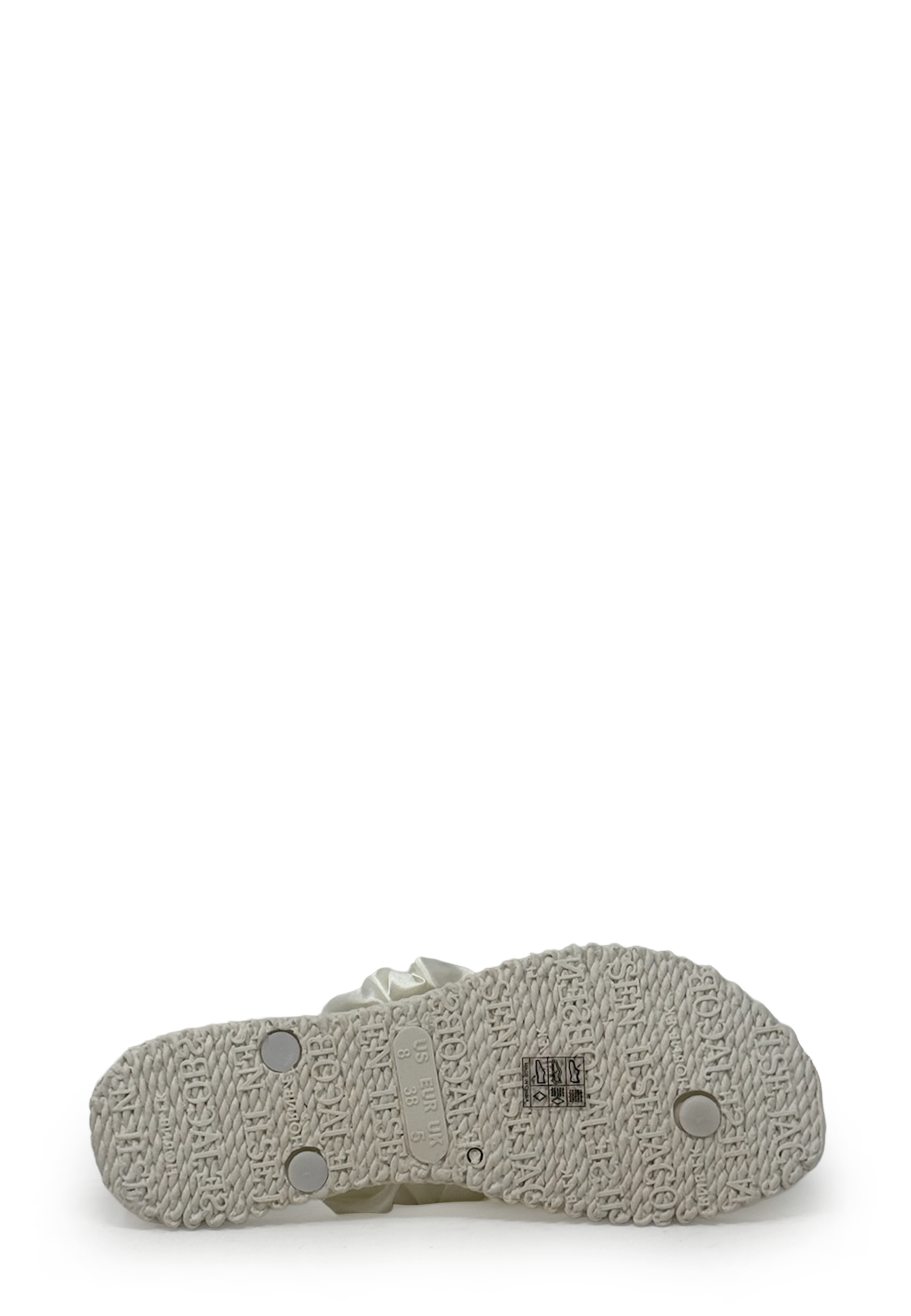 Cheerful 06 toe separator sandal | Milk cream