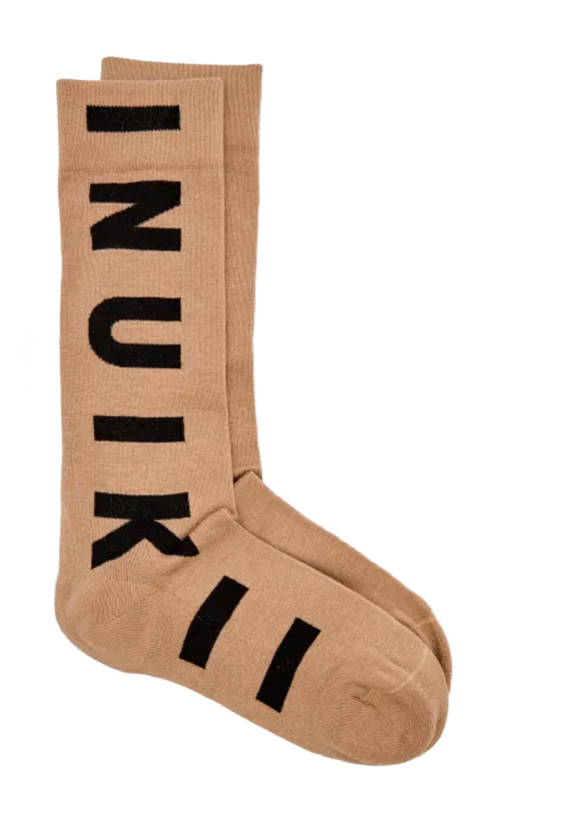 42080 Socke | Beige Black