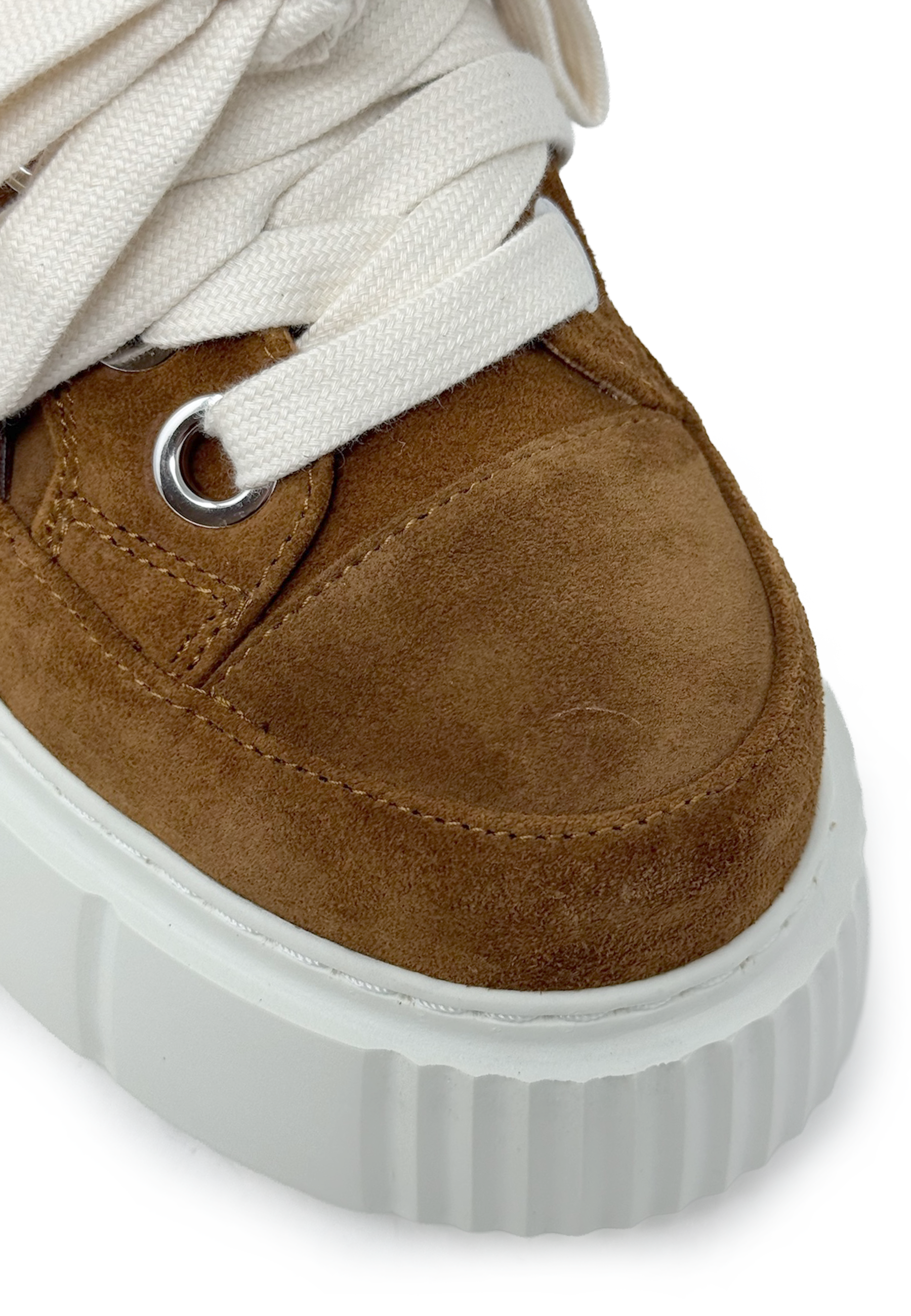Matilda Sneaker | Brown Suede