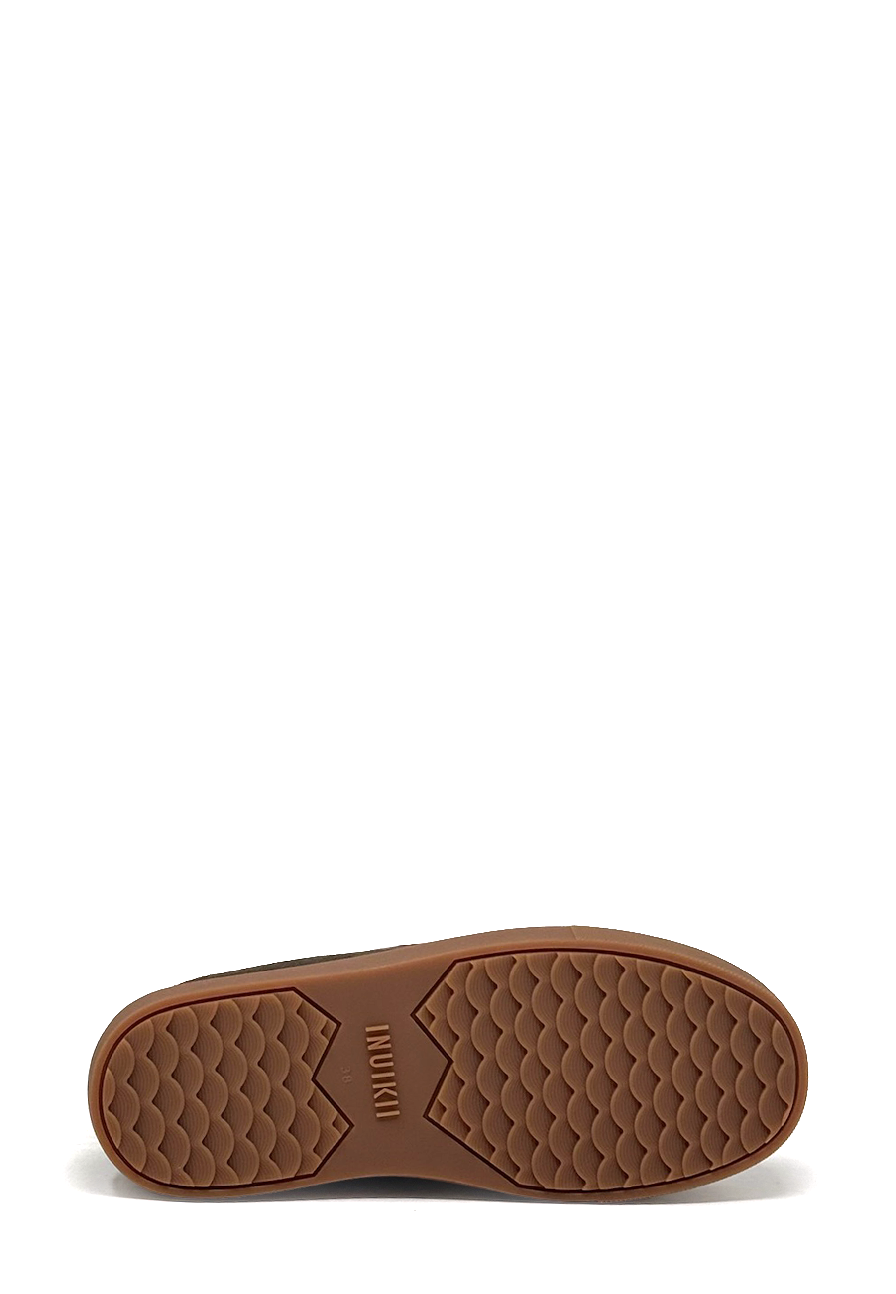 Shearling Plain Loafer | Dark Brown