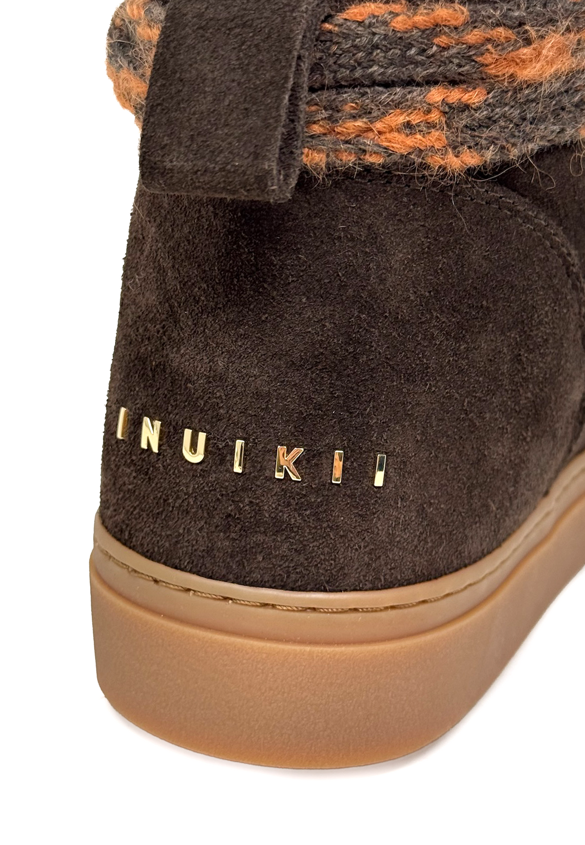 Suede Knot Boot | Dark Brown