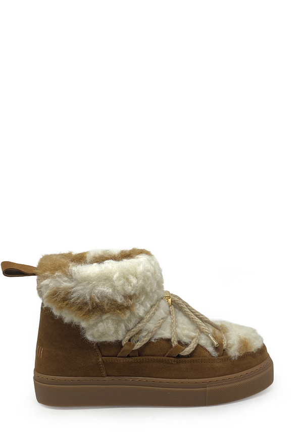 Teddy Low Boot | Ecru