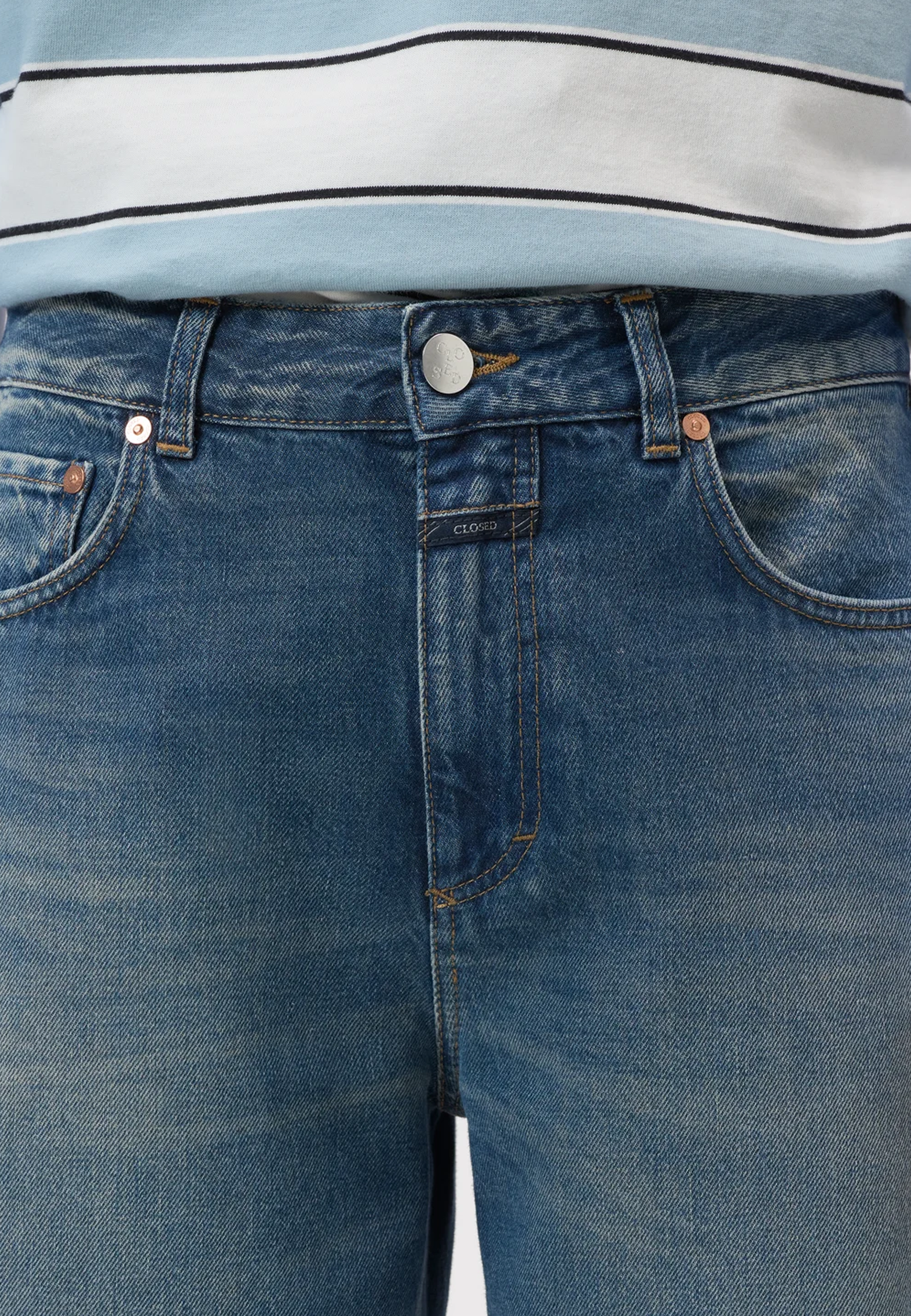 Jazzie Barrel Jeans | Dark Blue 4T
