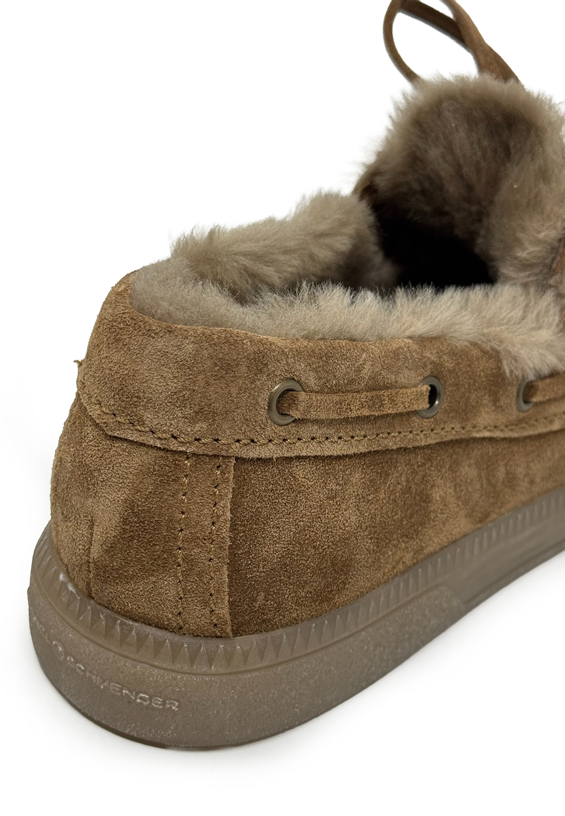 Pop Warmfutter Bootsschuh | Caramel Suede