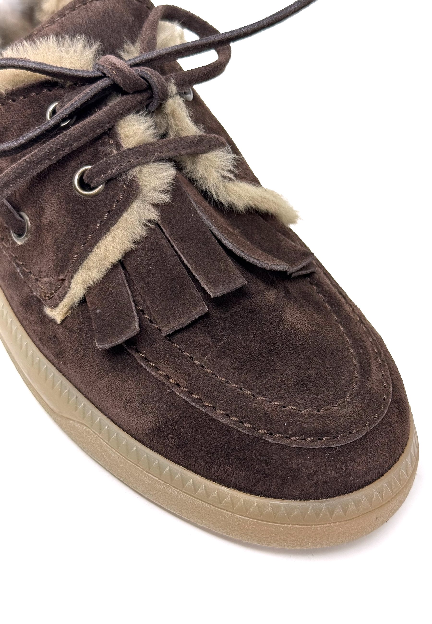 Pop Warmfutter Bootsschuh | Pepe Suede