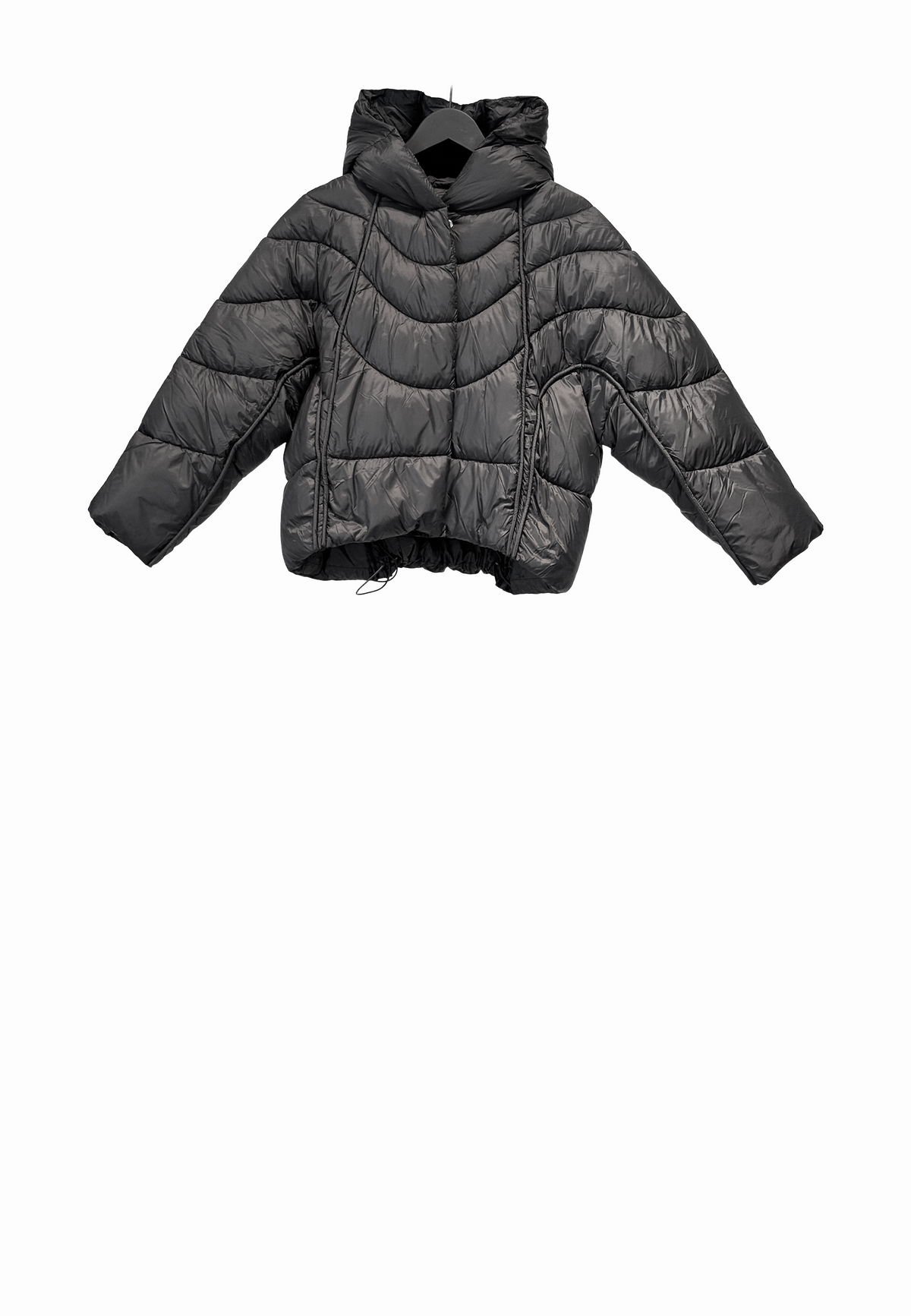 Mell Faux Daunenjacke | Black