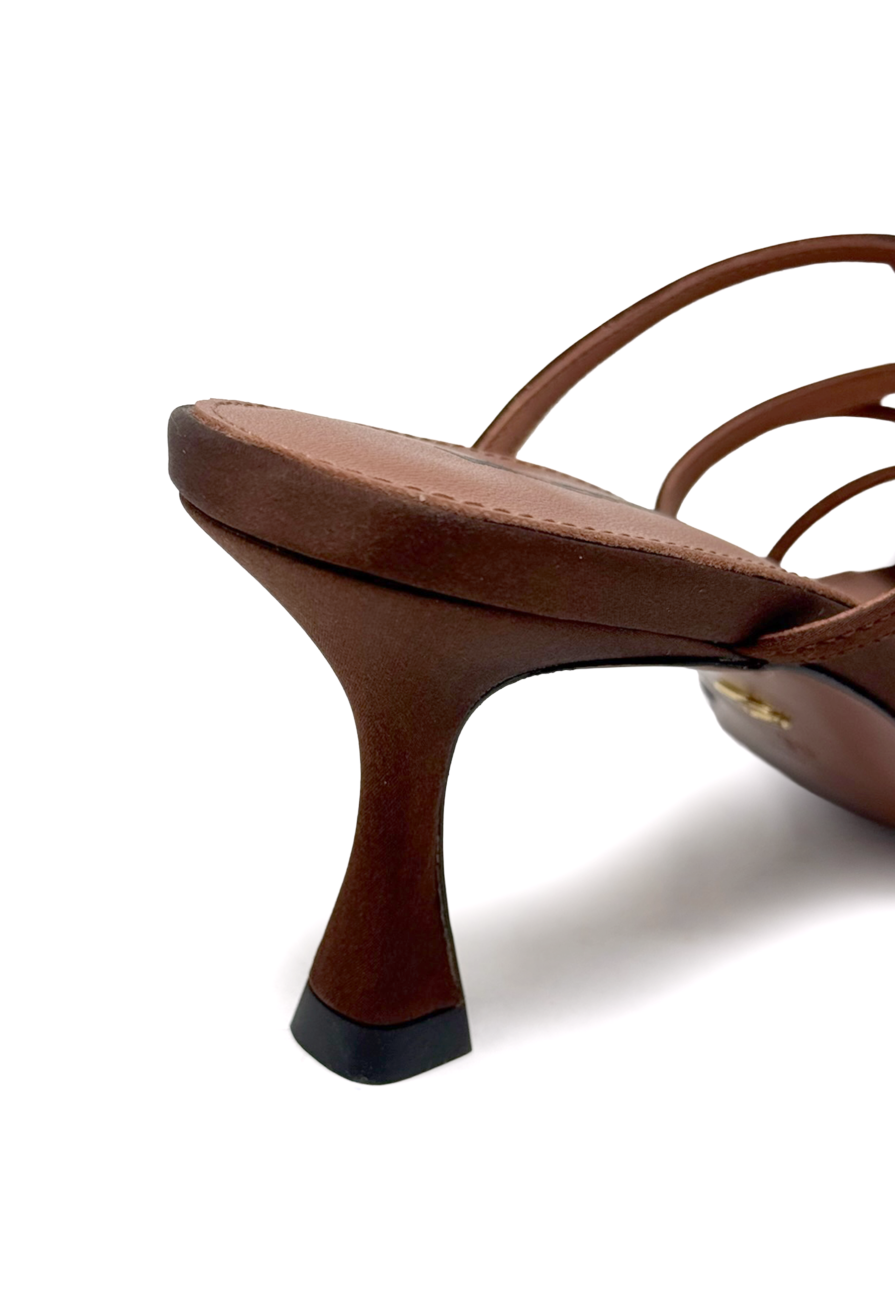 106Z75BK Heel Mules | Marron