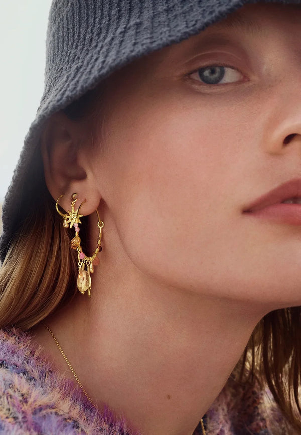 Cyra Ohrring | Gold