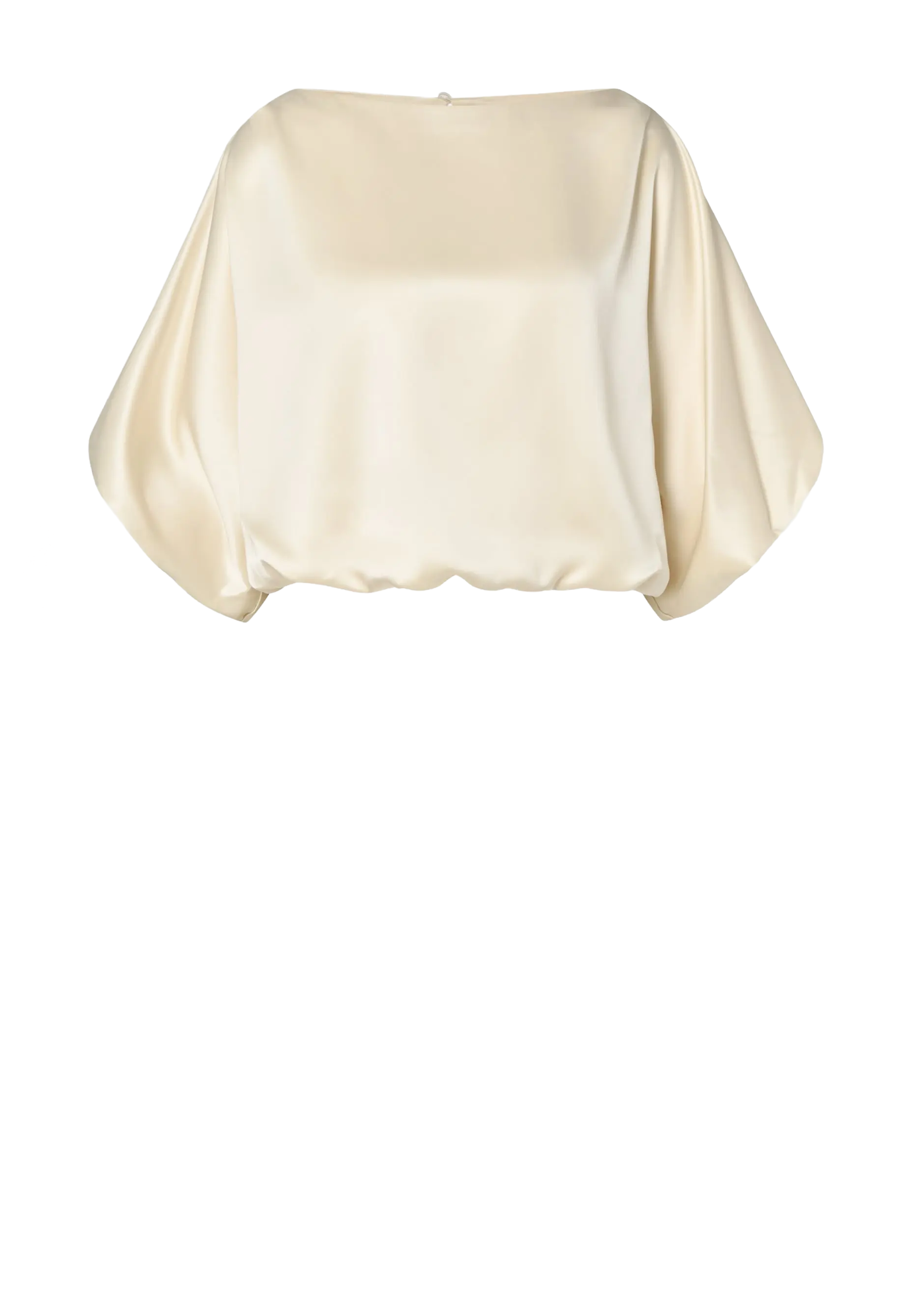 Havanna Puff Sleeve Bluse | Pearl