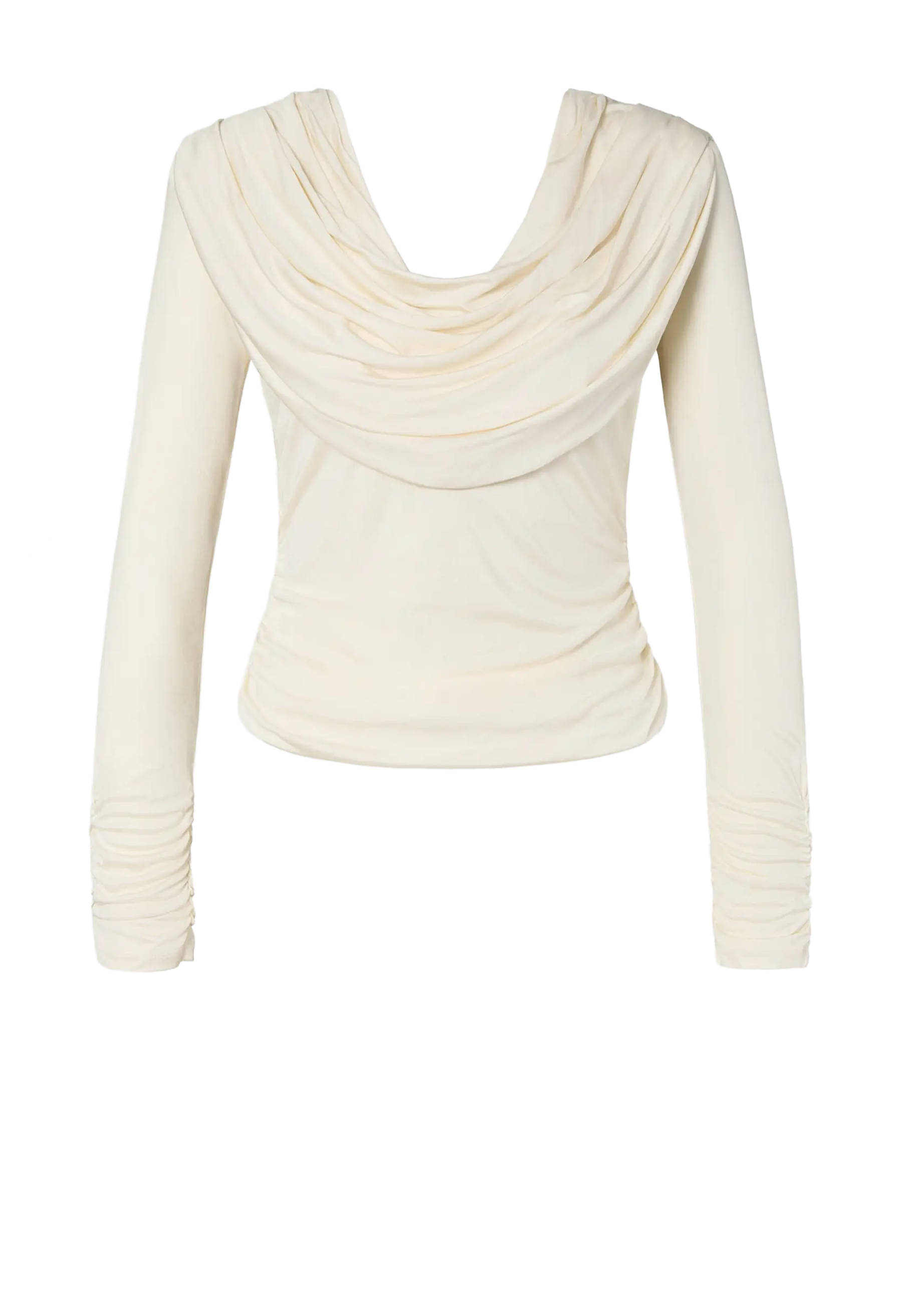 Signe Cowl Neck Longsleeve | Pearl