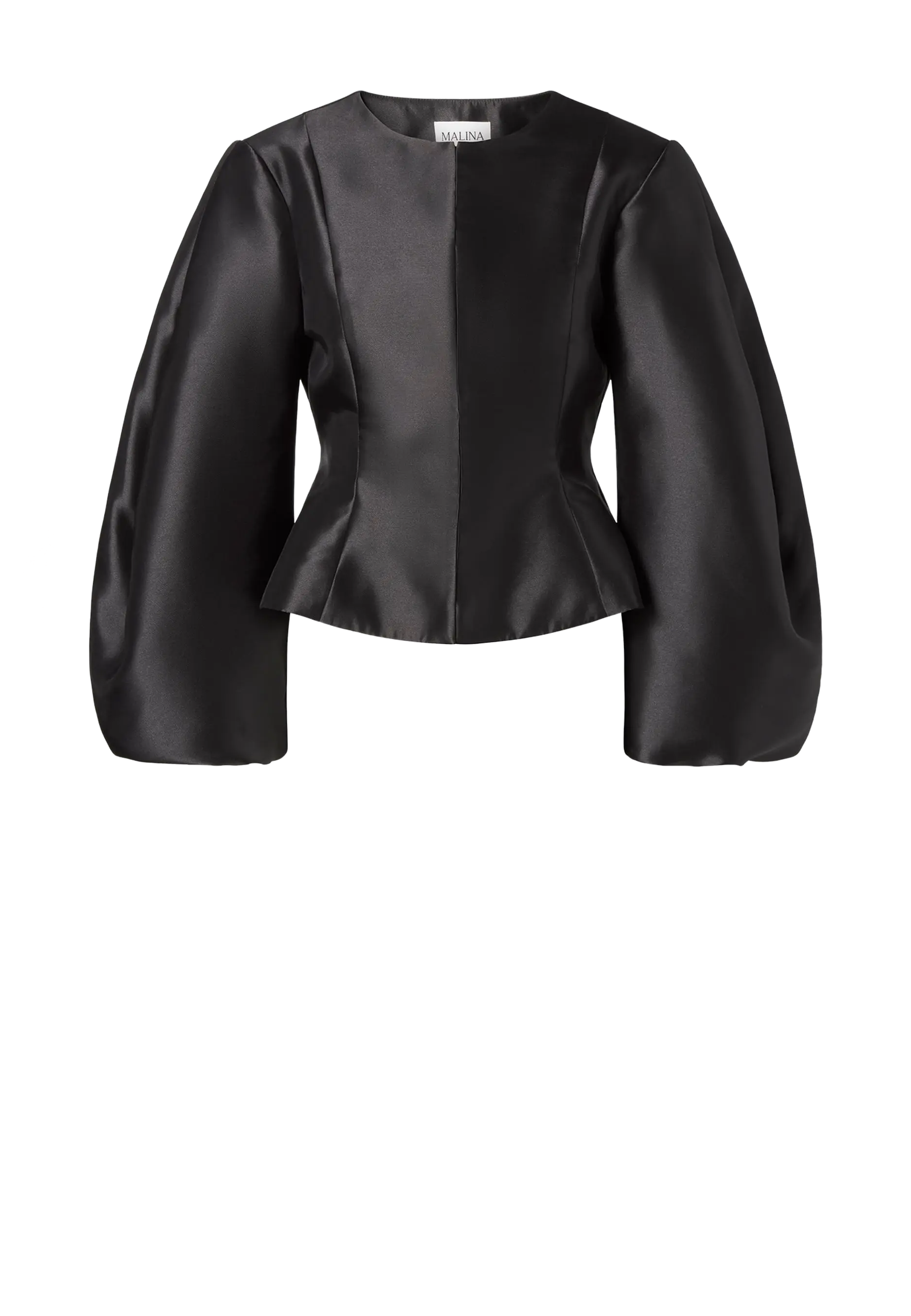 Vendela Balloon Sleeve Bluse | Black