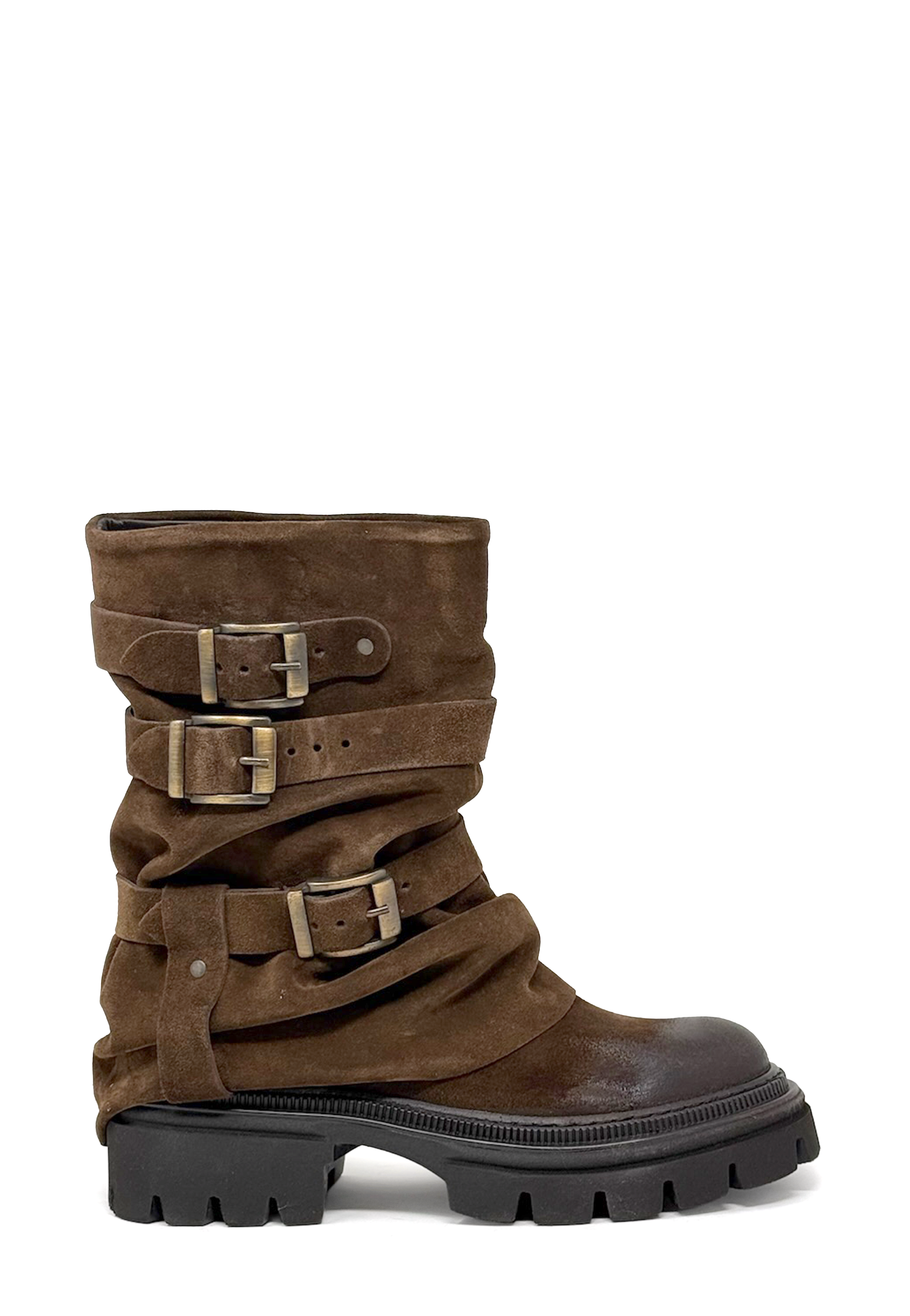 M482M29 Schnallen Boot | Mustang Camoscio