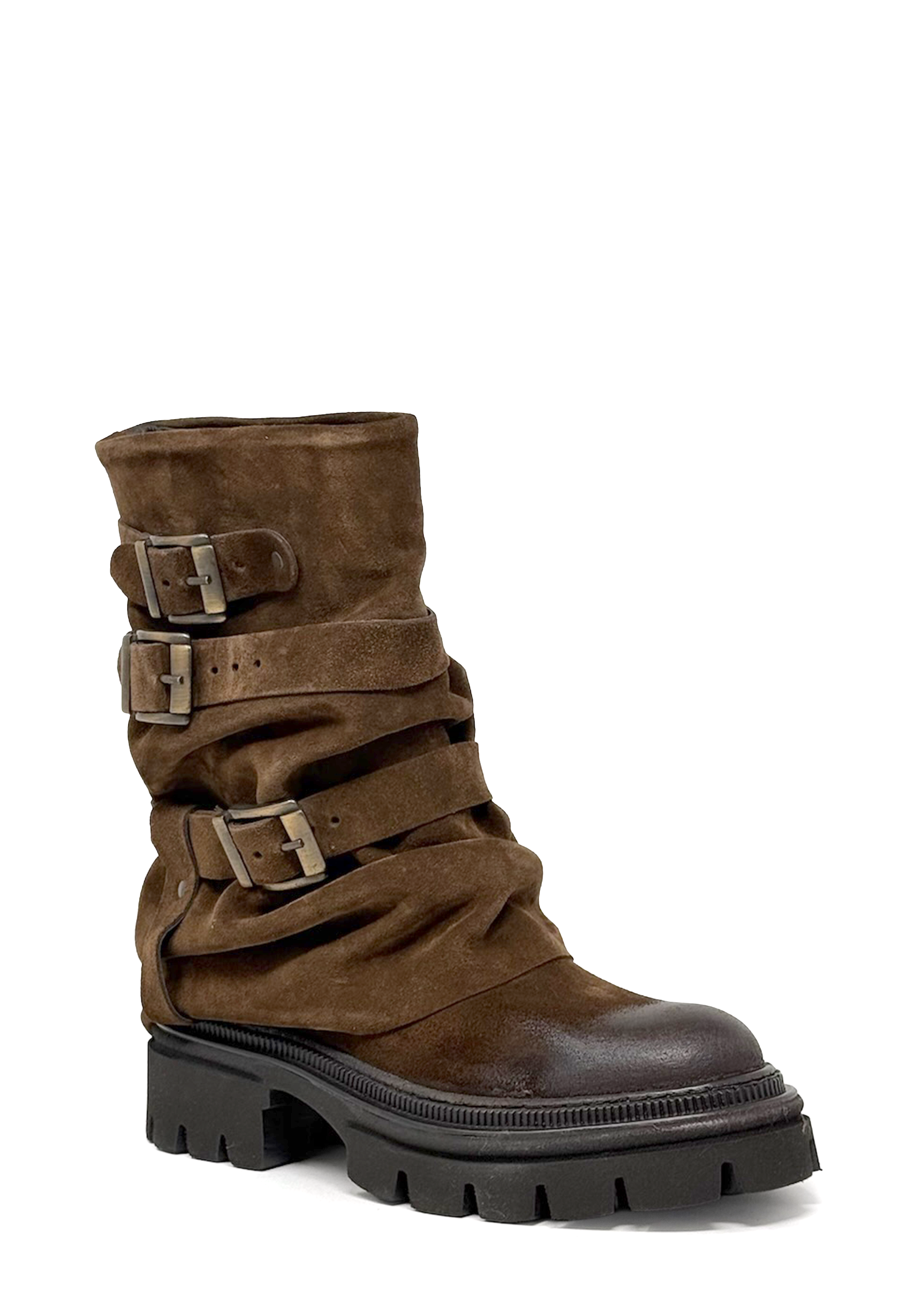 M482M29 Schnallen Boot | Mustang Camoscio