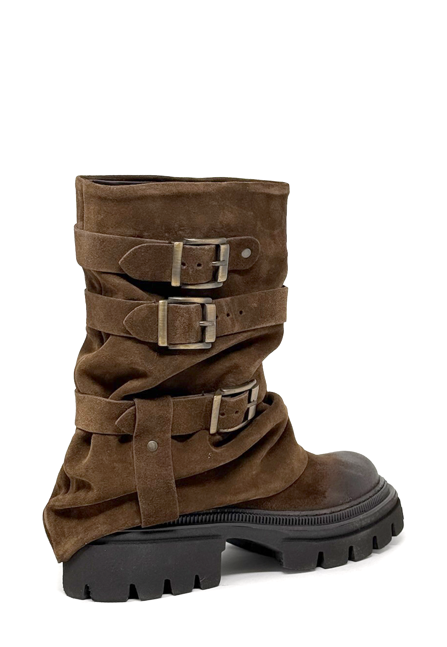 M482M29 Schnallen Boot | Mustang Camoscio