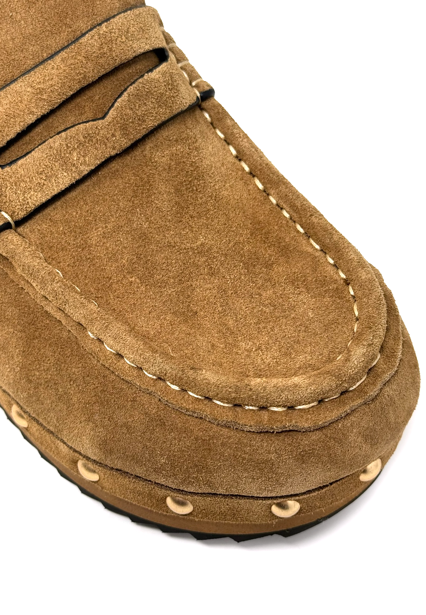 Noemi Heel Clog | Sigar Suede