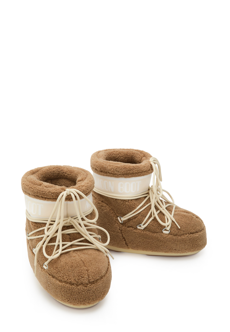 MB Icon Low Fleece Boot | Camel