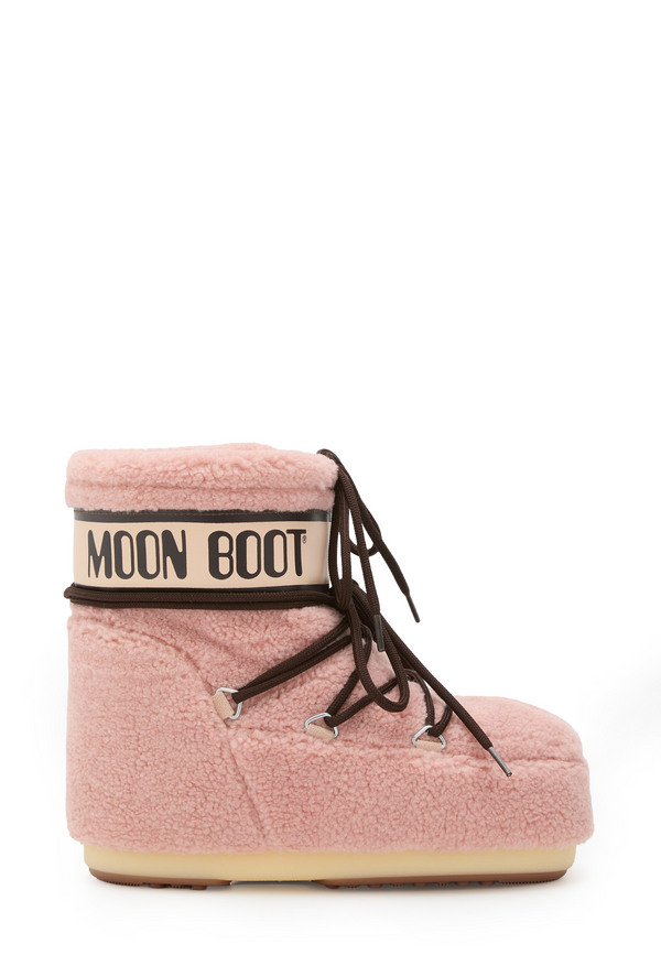 MB Icon Low Fleece Boot | Pink