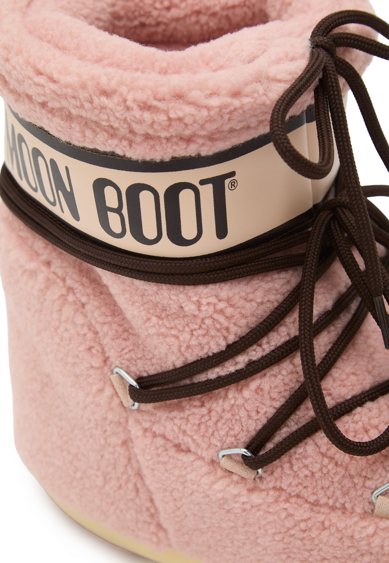 MB Icon Low Fleece Boot | Pink