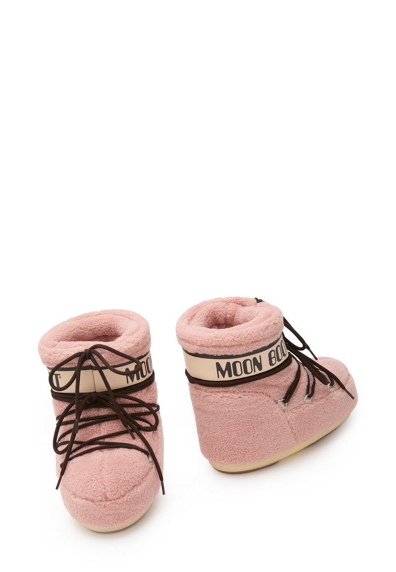 MB Icon Low Fleece Boot | Pink