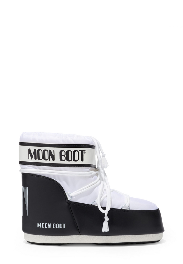 MB Icon Low Nylon Boot | Black White