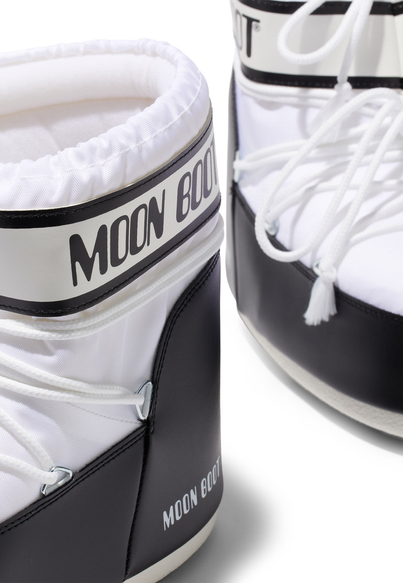 MB Icon Low Nylon Boot | Black White