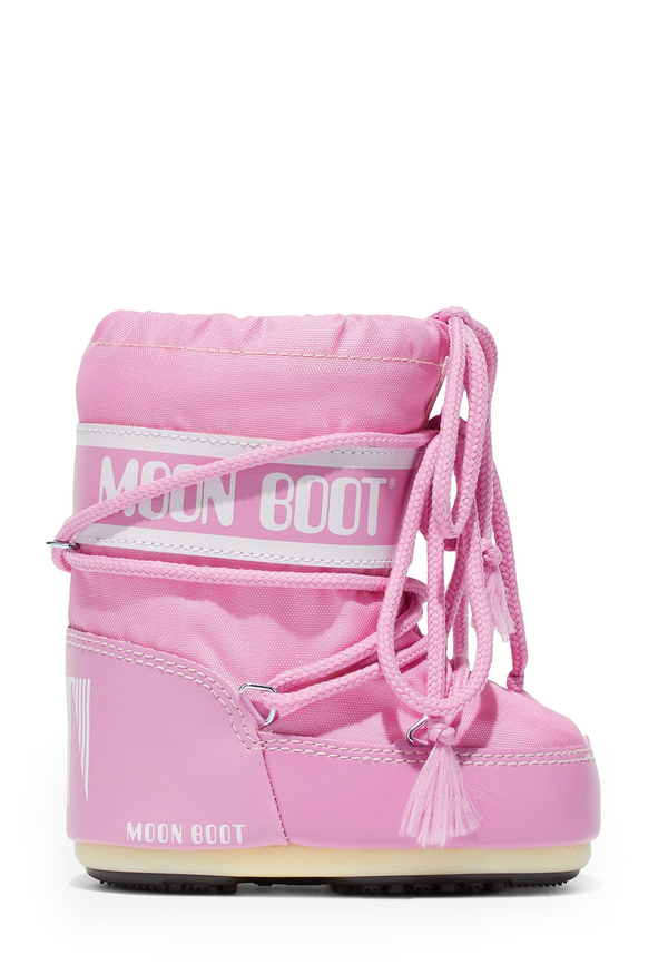 MB Icon Mini Nylon Baby Boot | Pink