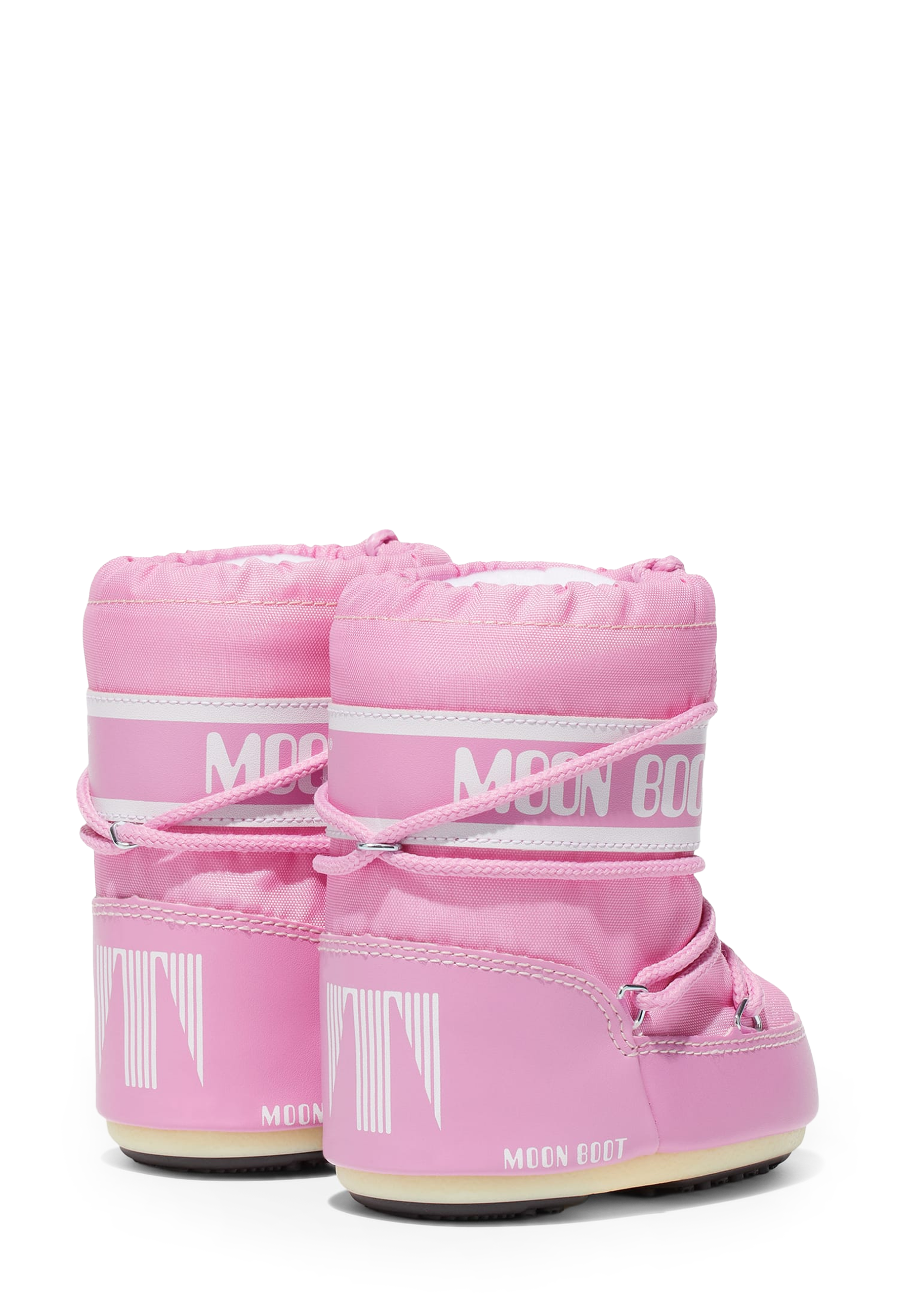 MB Icon Mini Nylon Baby Boot | Pink