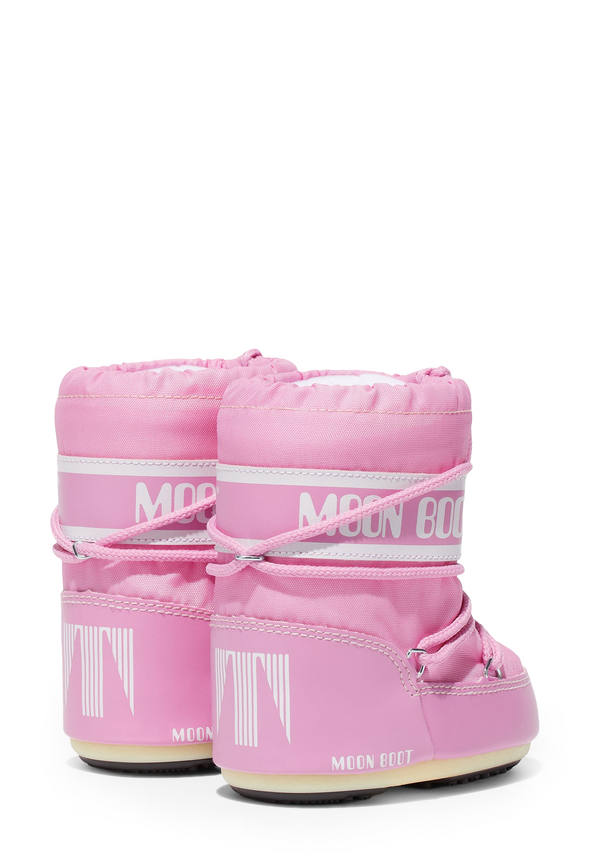 MB Icon Mini Nylon Baby Boot | Pink