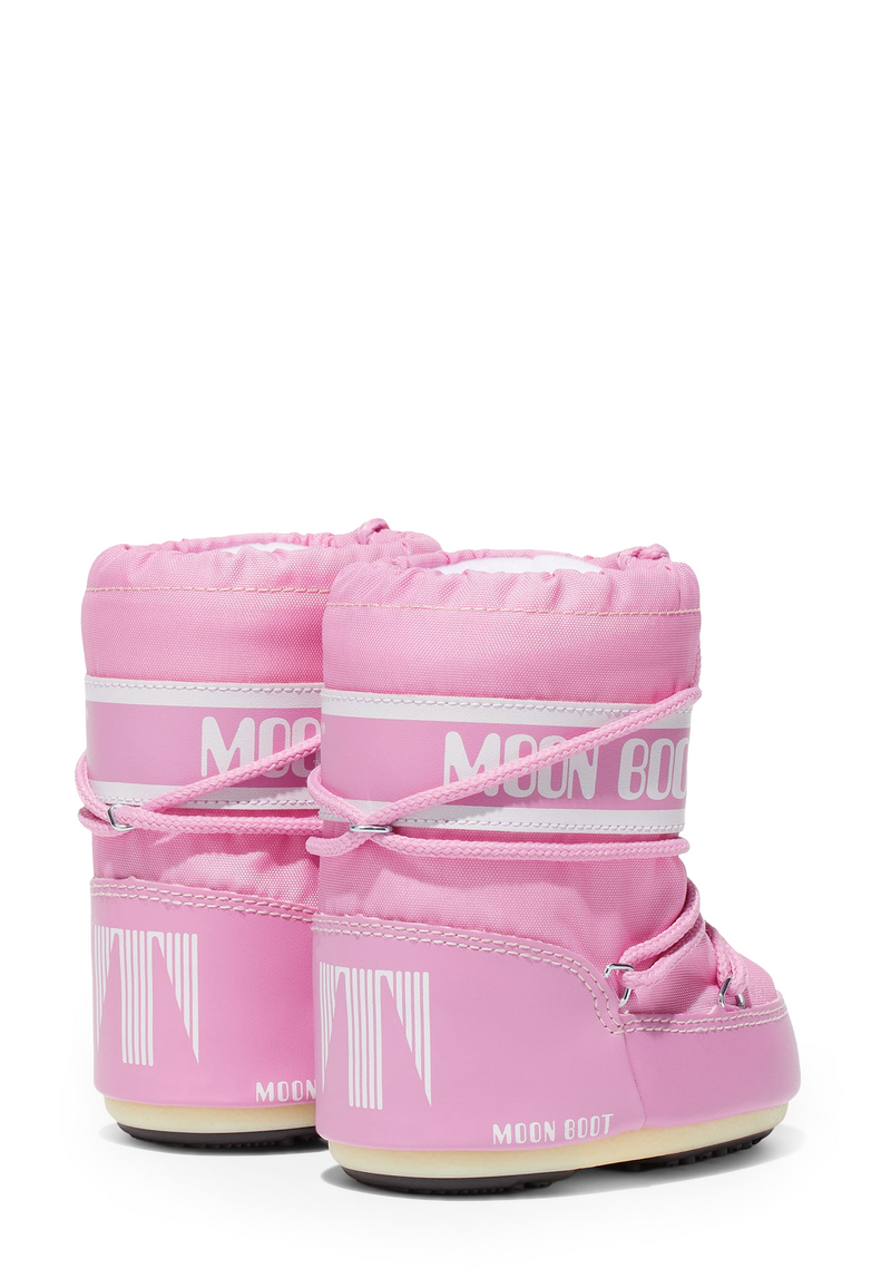 MB Icon Mini Nylon Baby Boot | Pink
