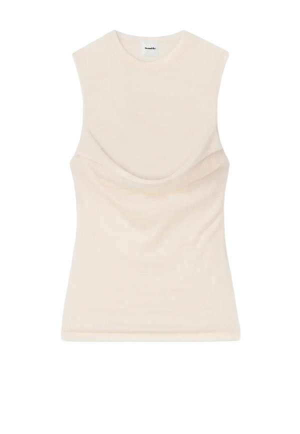 Orien Woll Top | Creme
