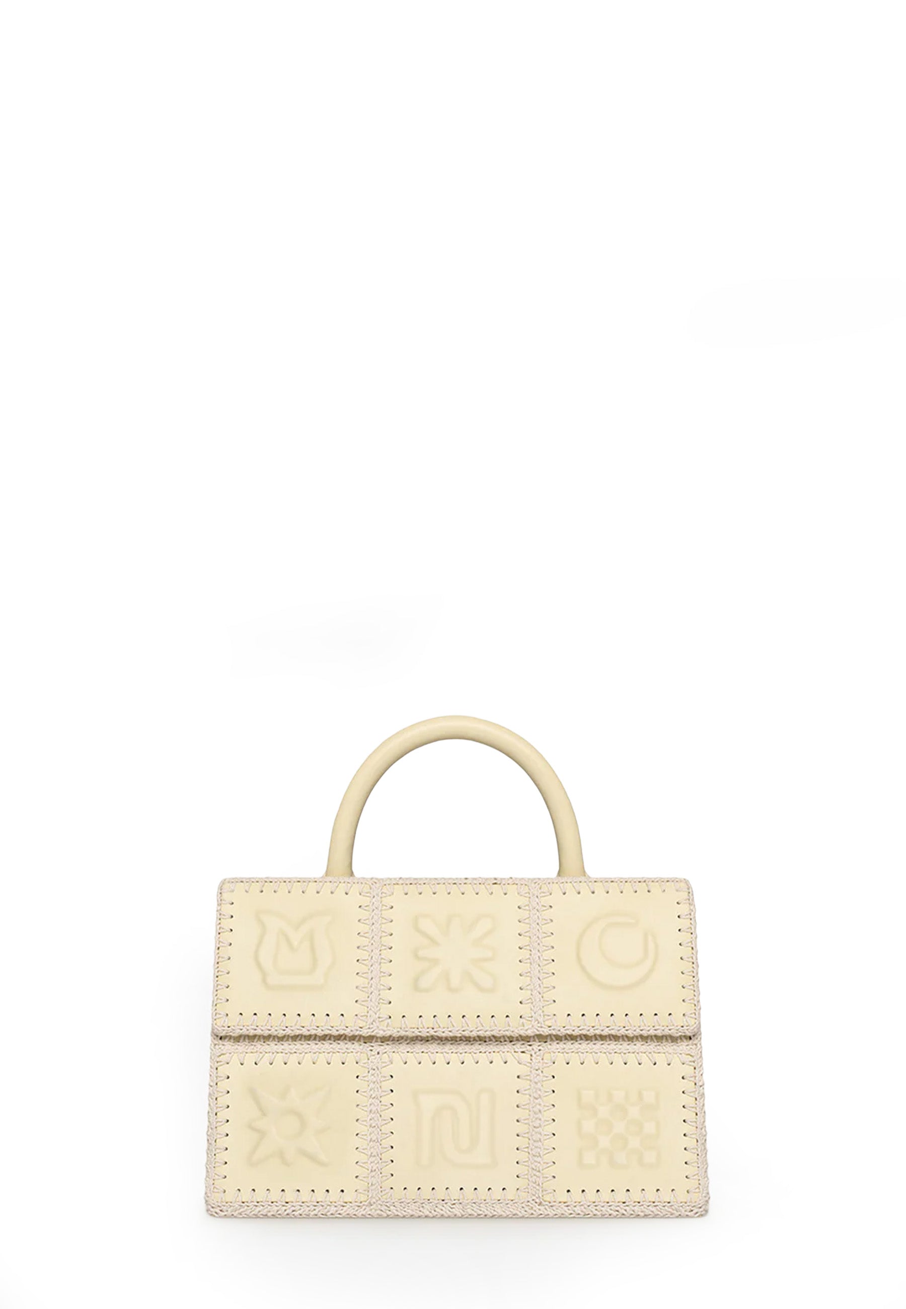 Sandi Symbol Tasche | Moonbeam Creme