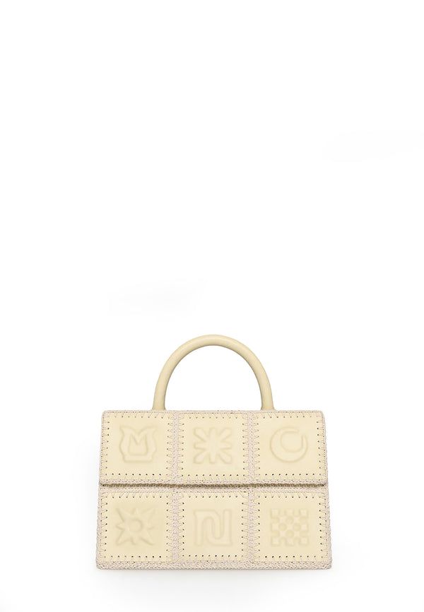 Sandi Symbol Tasche | Moonbeam Creme