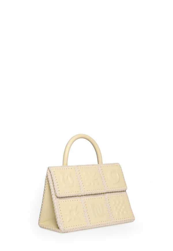 Sandi Symbol Tasche | Moonbeam Creme