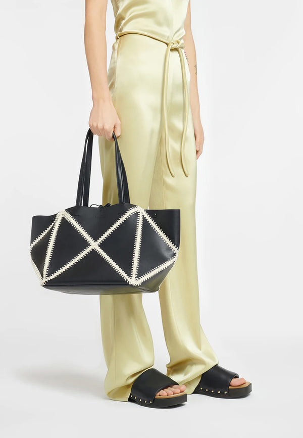 The Origami Tote Tasche | Black Creme