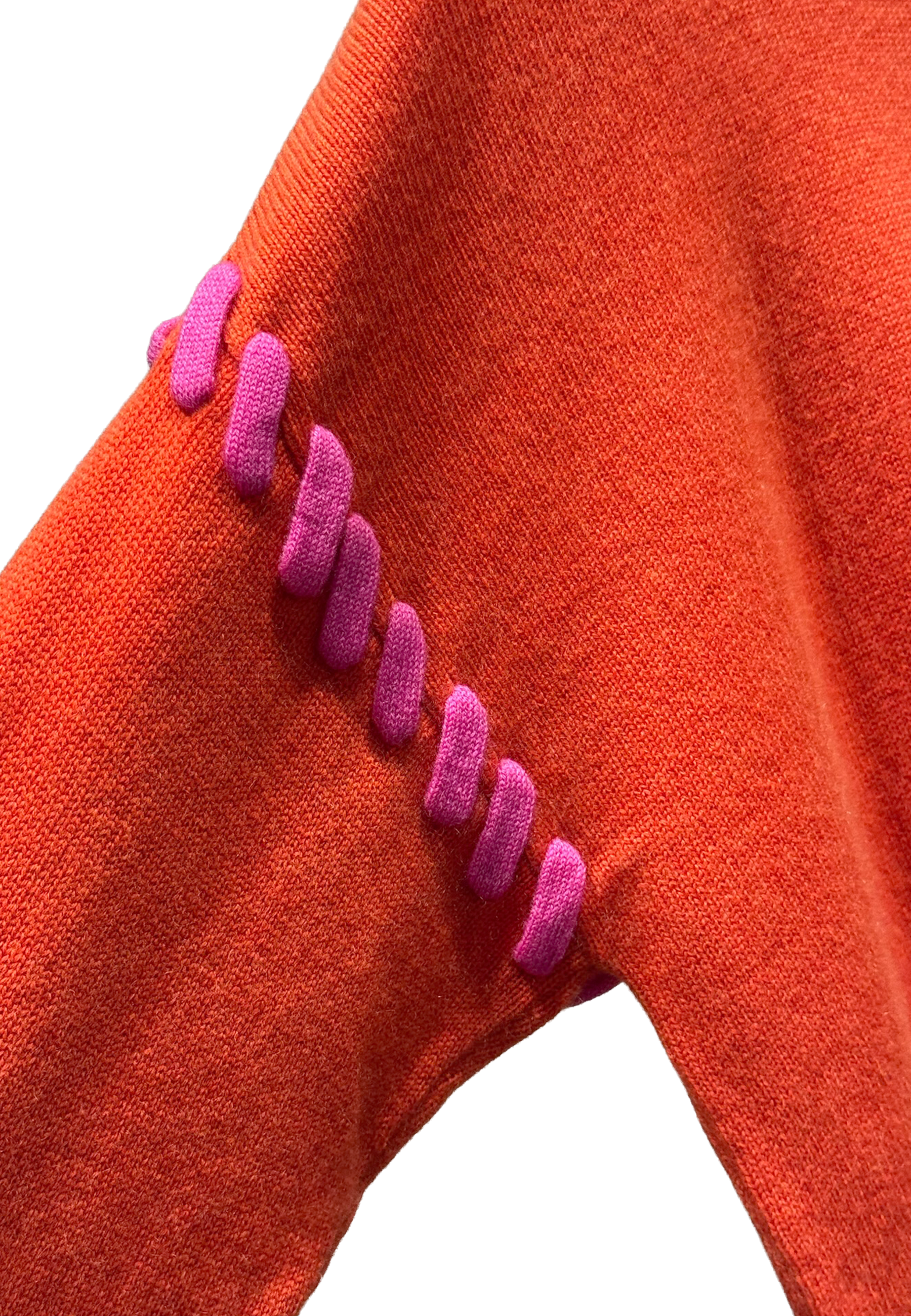 Amy Rollkragen Pullover | Orange Showbizz