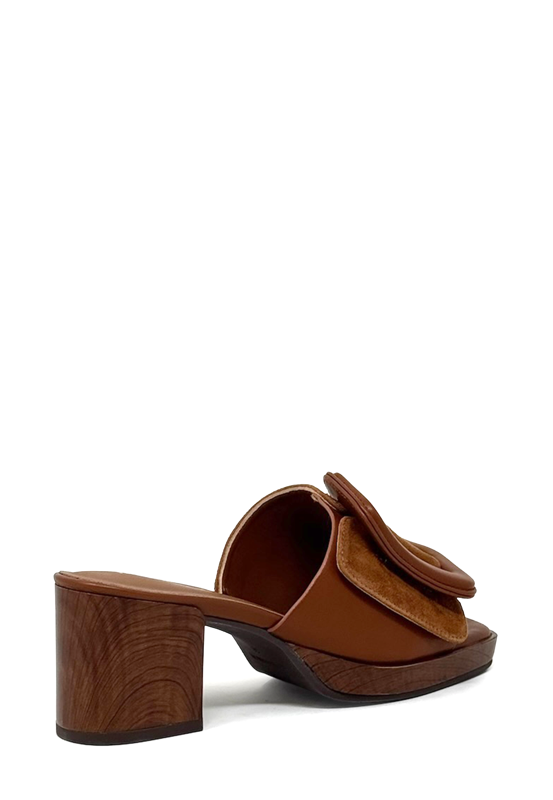 10327P Heel Pantolette | Cuero