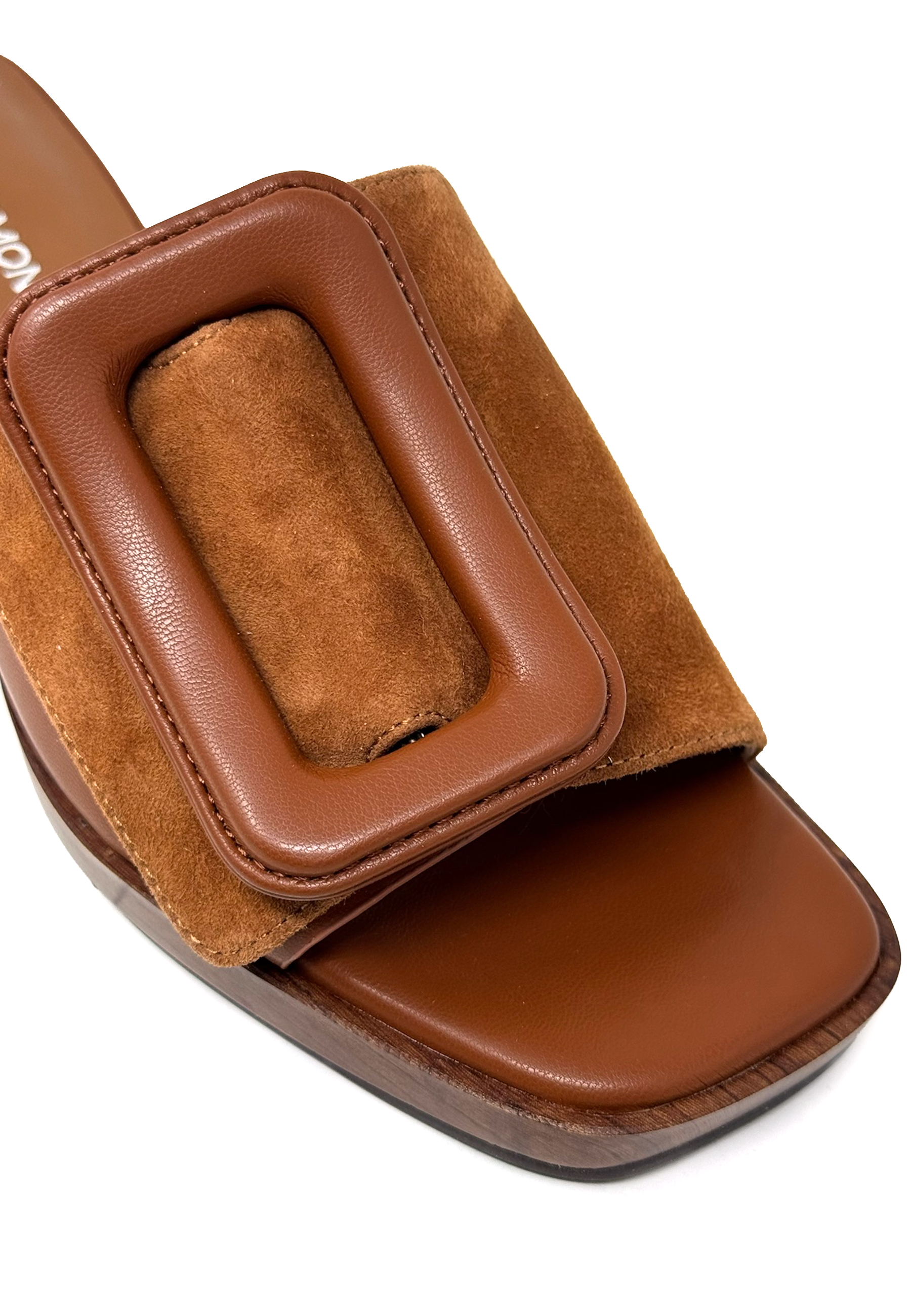 10327P Heel Pantolette | Cuero