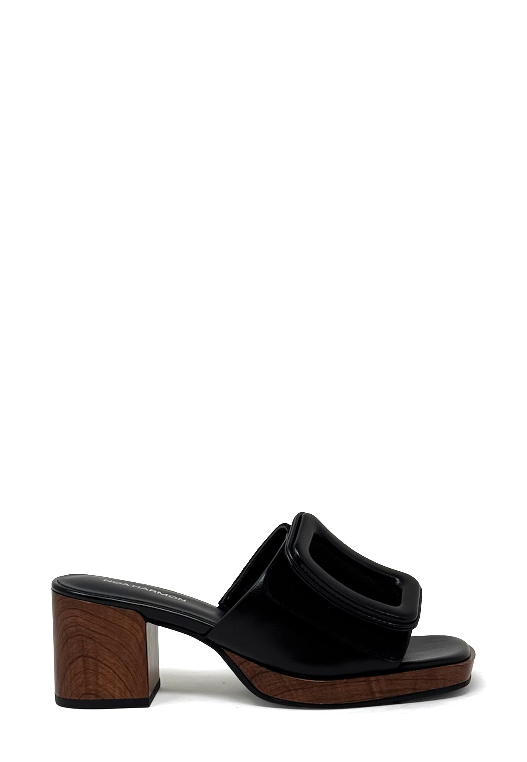 10327P Heel Pantolette | Negro
