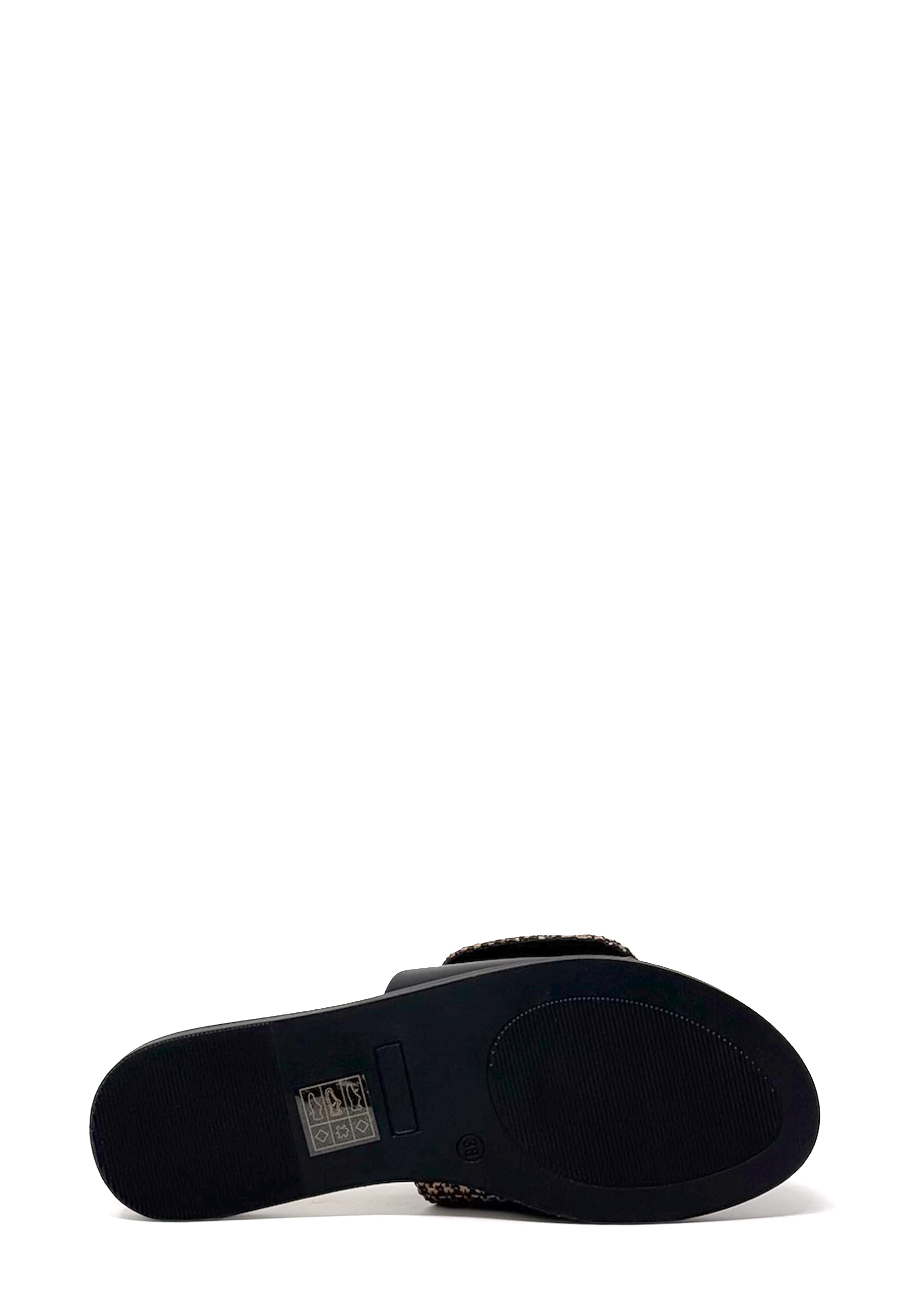 9661 Pantolette | Negro Mix