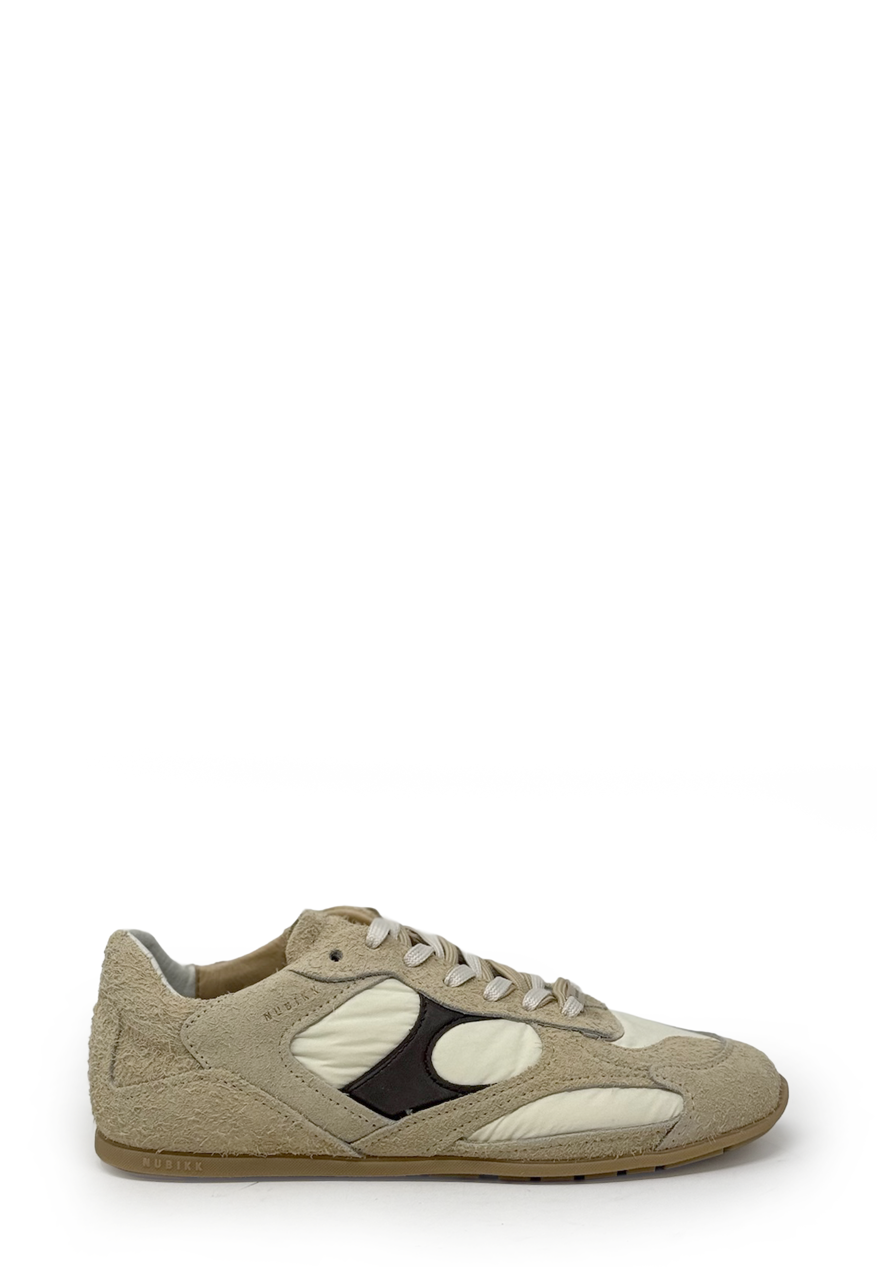 Riley Morgan Sneaker | Beige Hairy Suede